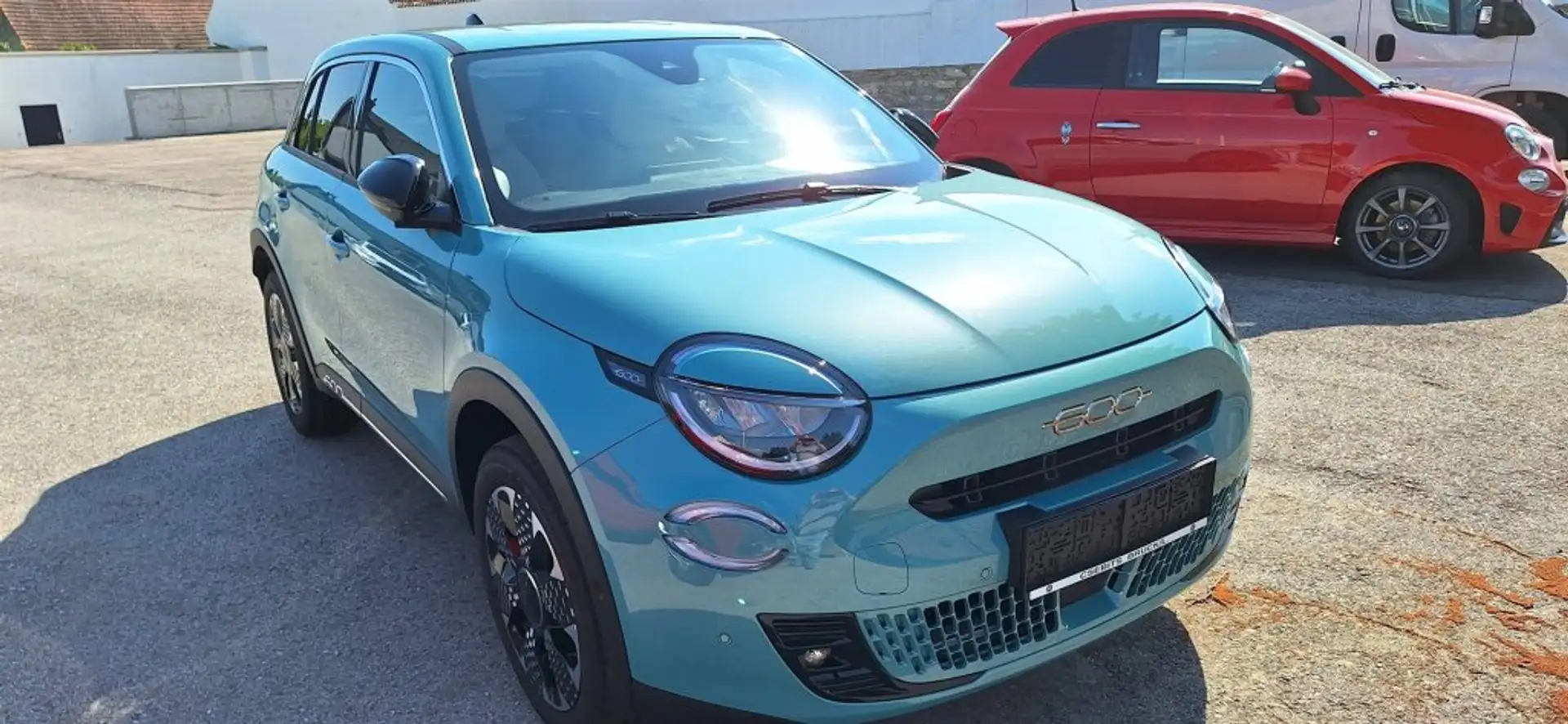 Fiat 600 Hybrid LA PRIMA T-Gen3 110 Blauw - 1