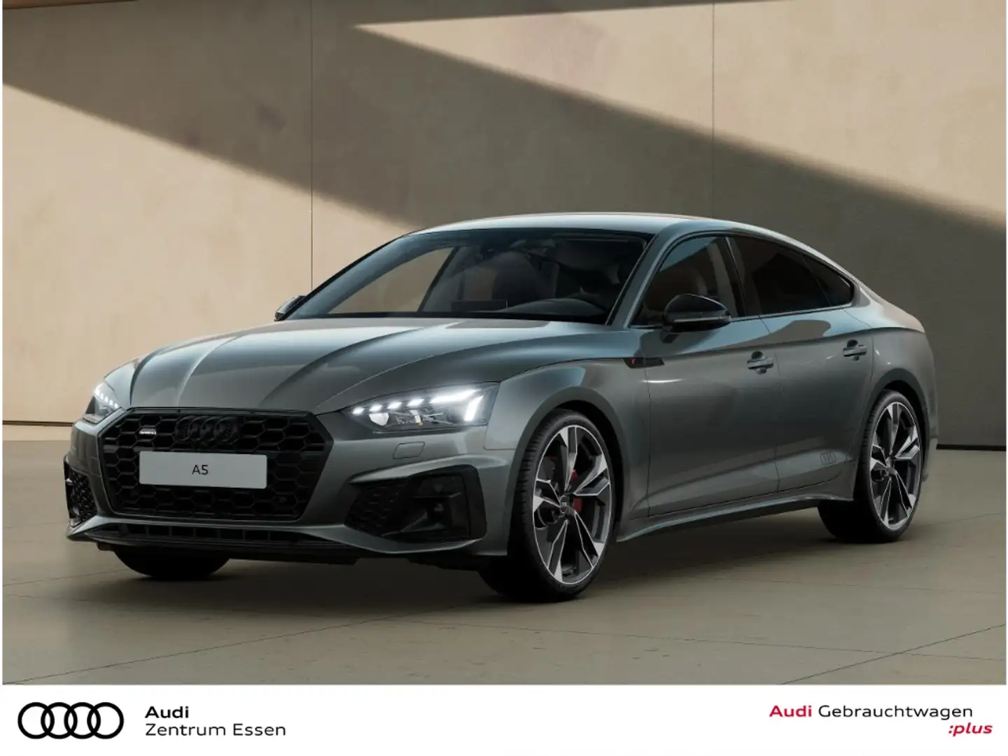 Audi A5 Sportback 40 TDI quattro S line business Gris - 1