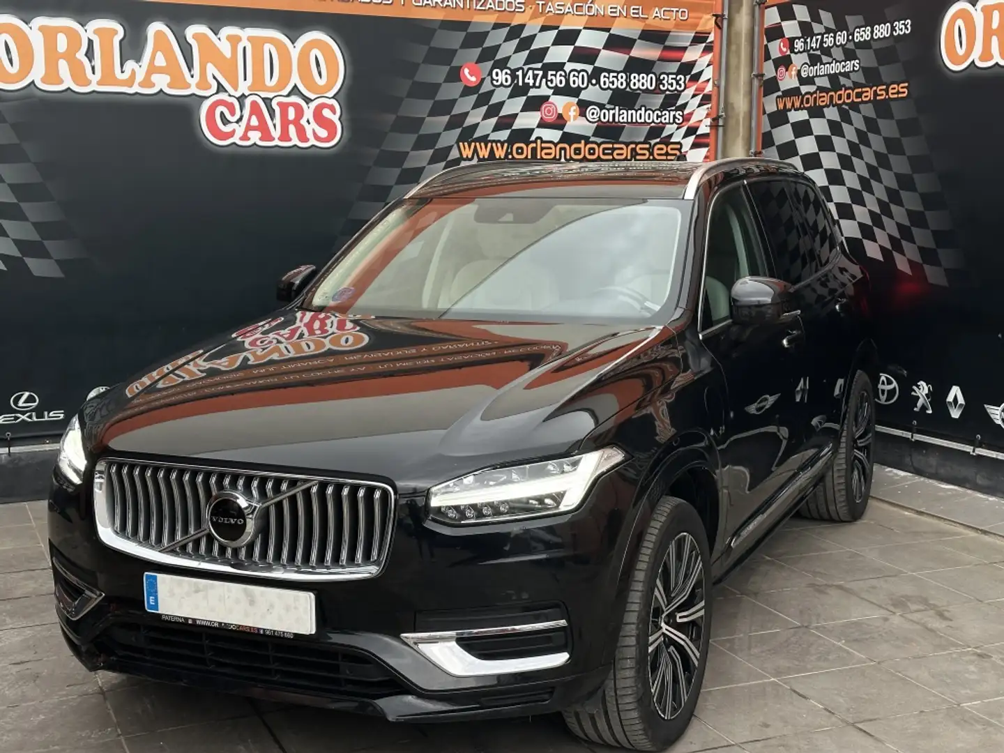 Volvo XC90 T8 Recharge Inscription AWD Aut. Negro - 1