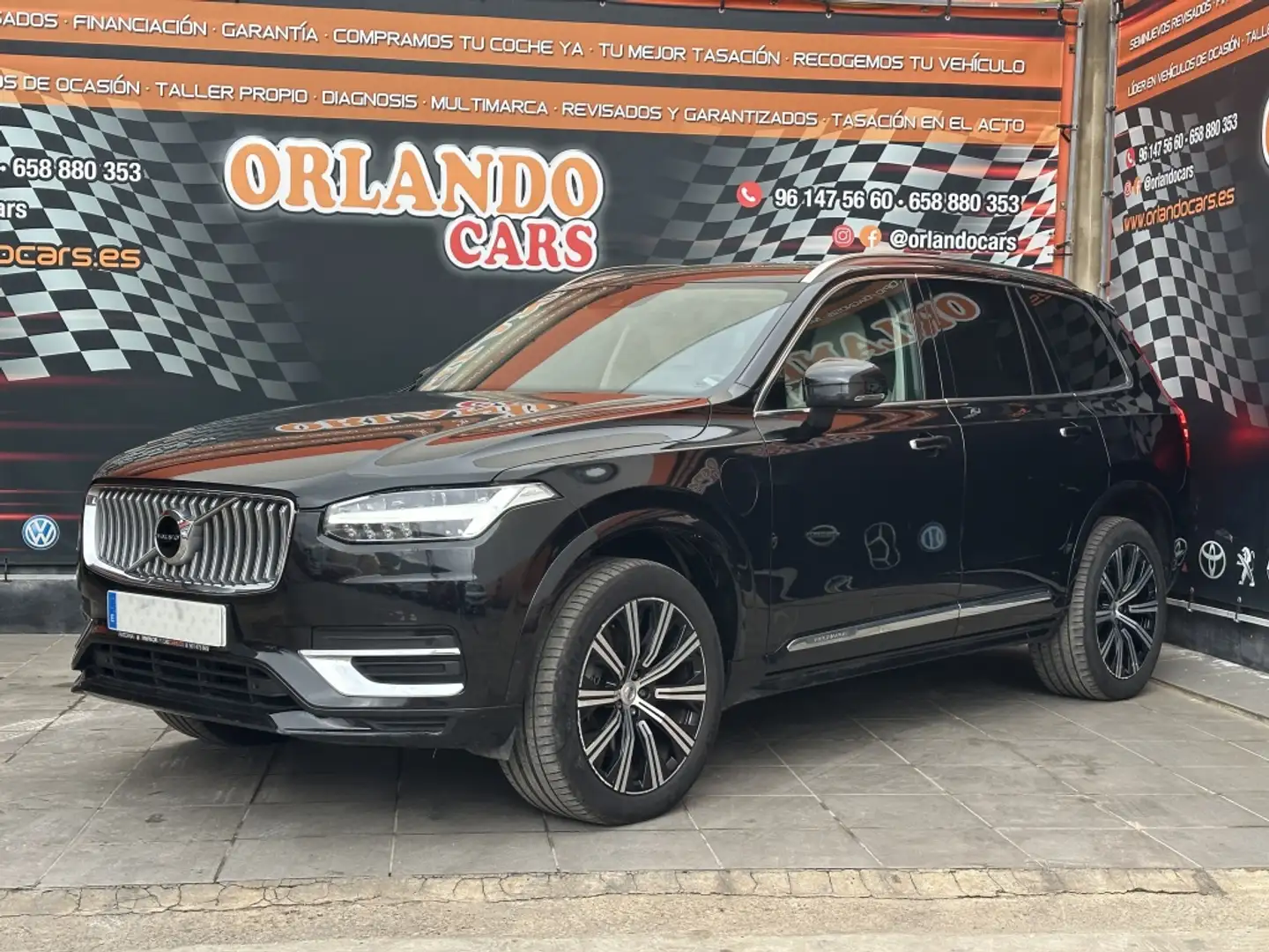 Volvo XC90 T8 Recharge Inscription AWD Aut. Negro - 2