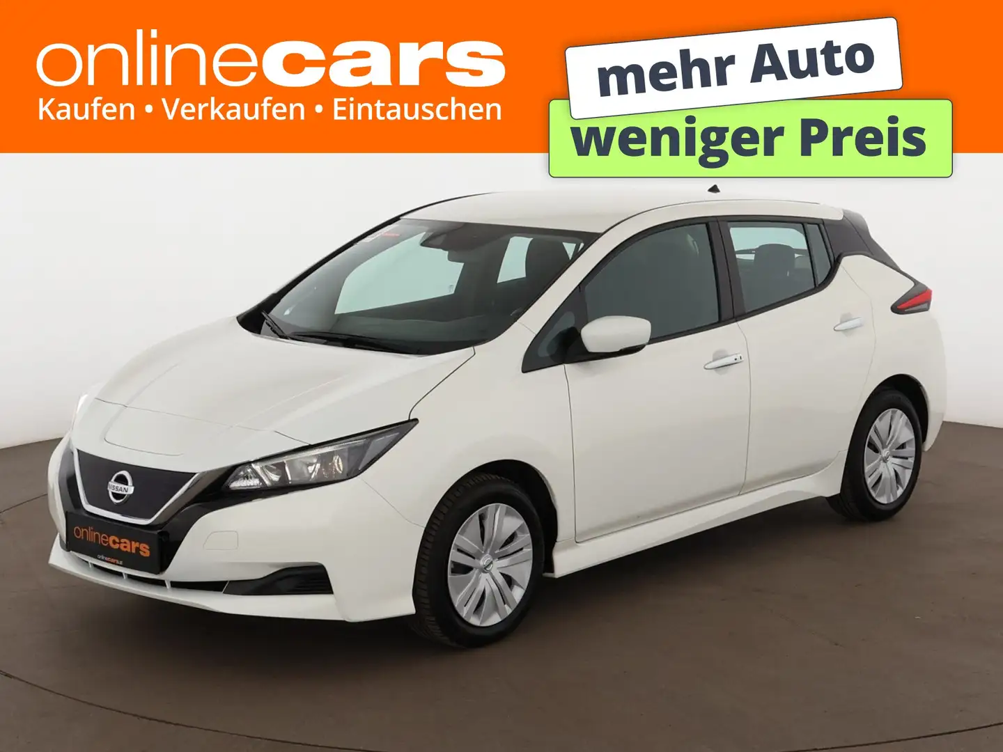 Nissan Leaf Visia 40kWh Aut ASSIST TEMPOMAT KLIMA Weiß - 1