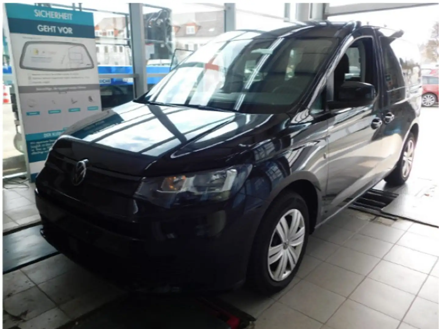Volkswagen Caddy nza 1.5 TSI AHK Klima SHZ Garantie App-Con Noir - 1