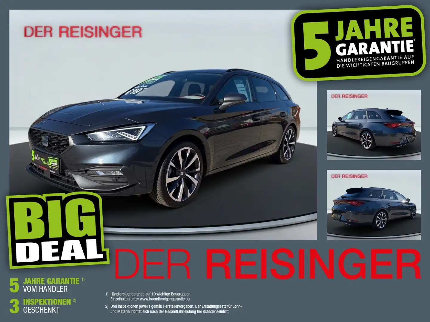 SEAT Leon FR Kombi Gris - 1