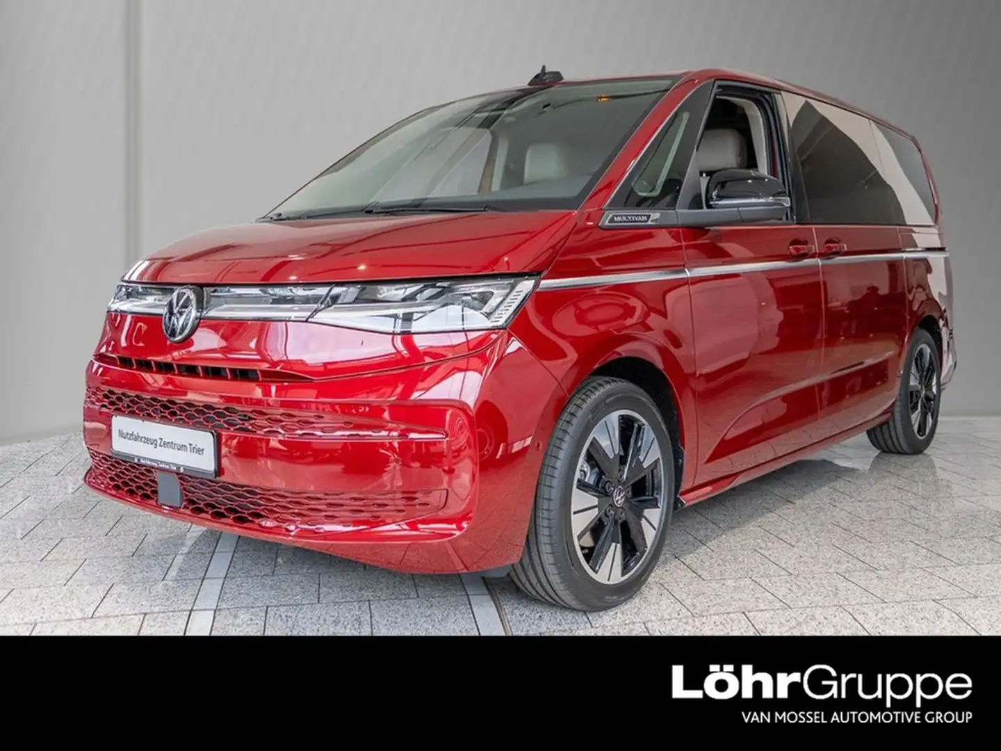 Volkswagen T7 Multivan 2.0 TDI DSG Style lang AHK, IQ Light Rojo - 1