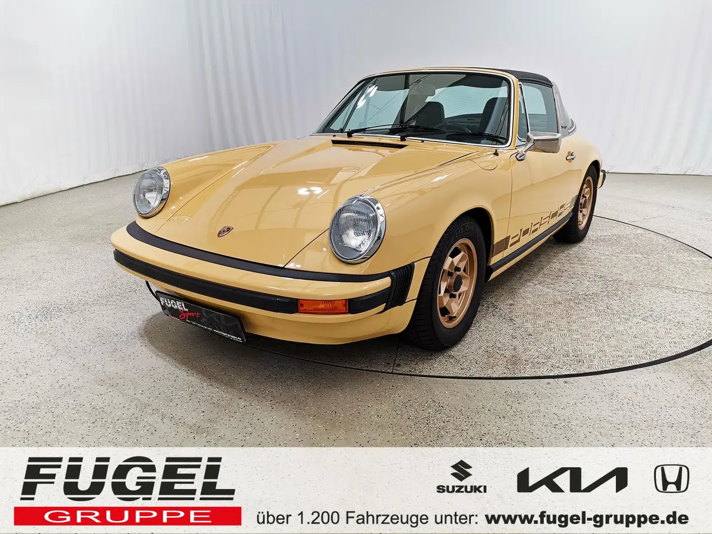 Porsche 911 Targa Gelb - 1