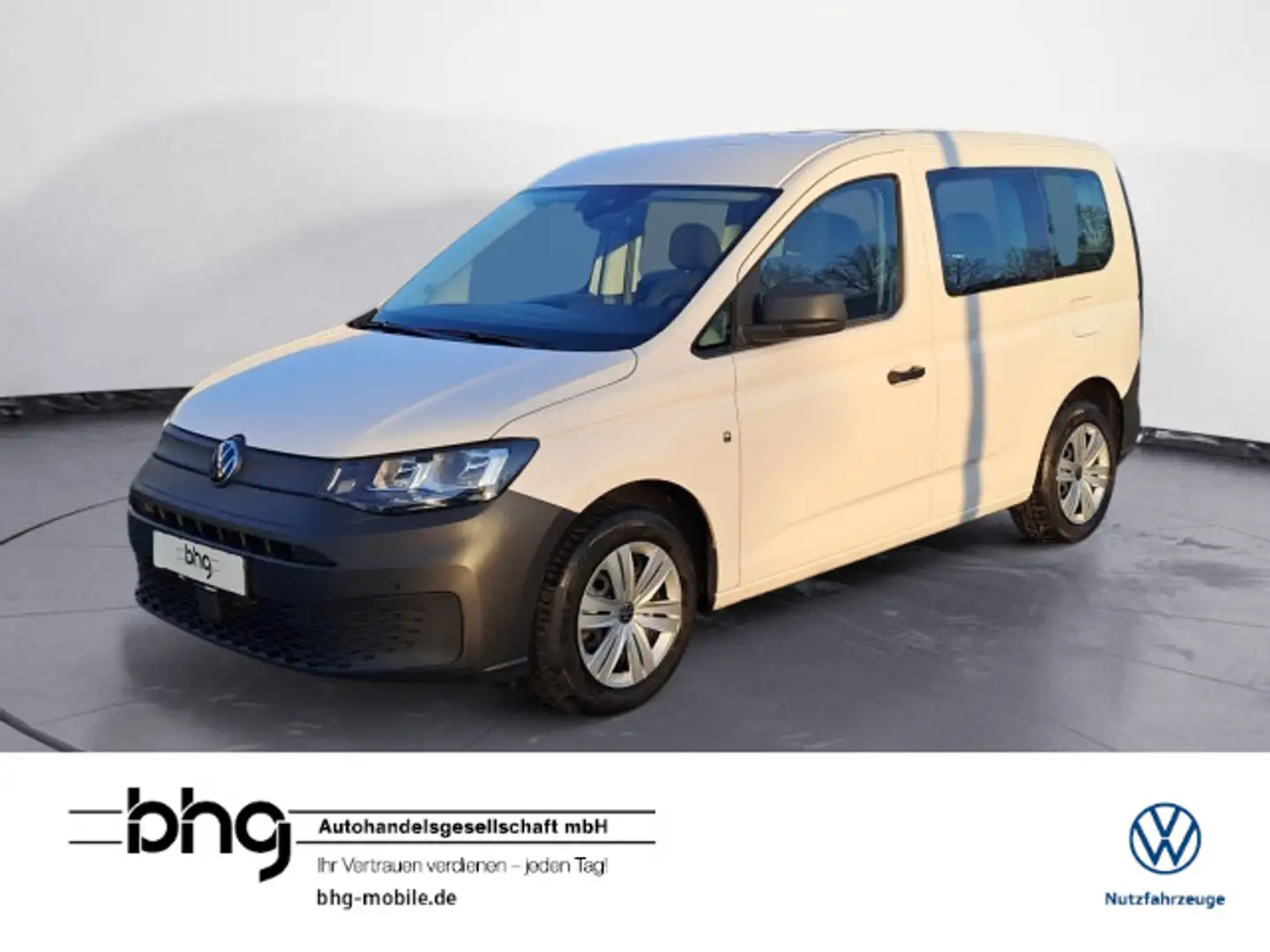 Volkswagen Caddy 1.5 TSI Kombi *5SITZER*AHK*EINPARKHILFE* Weiß - 1