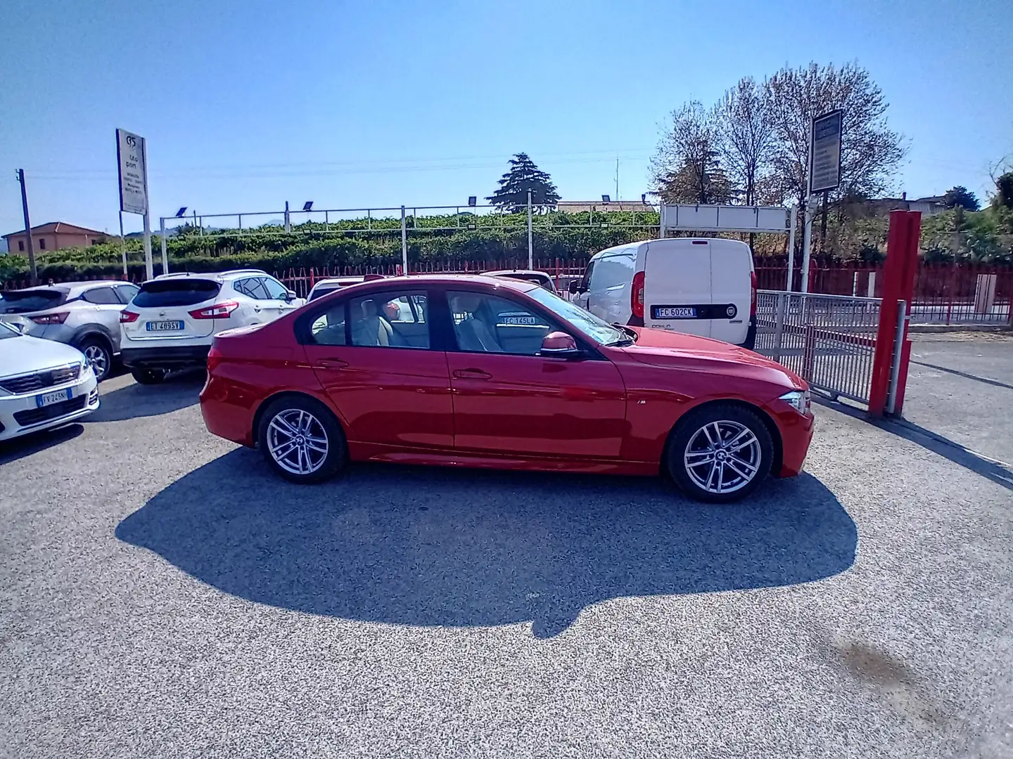 BMW 316 Serie 3 F30 Berlina 316d Msport Червоний - 2