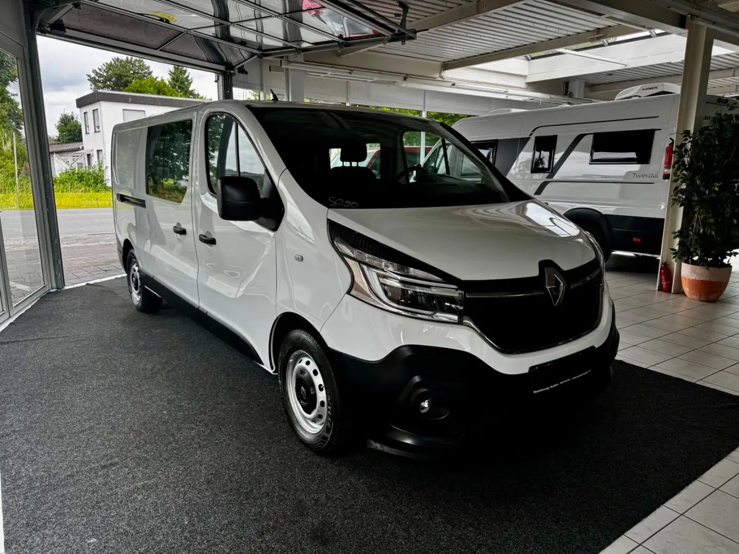 Renault Trafic Mixto L2 Lang Doka *Kasten + 6 Sitze* Weiß - 2