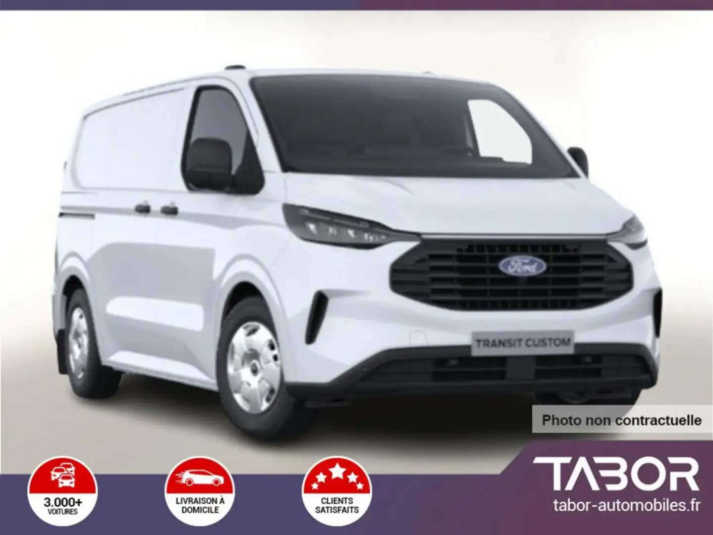 Ford Transit Custom TDCI 150 Trend 320 L2 Cam Blanc - 1
