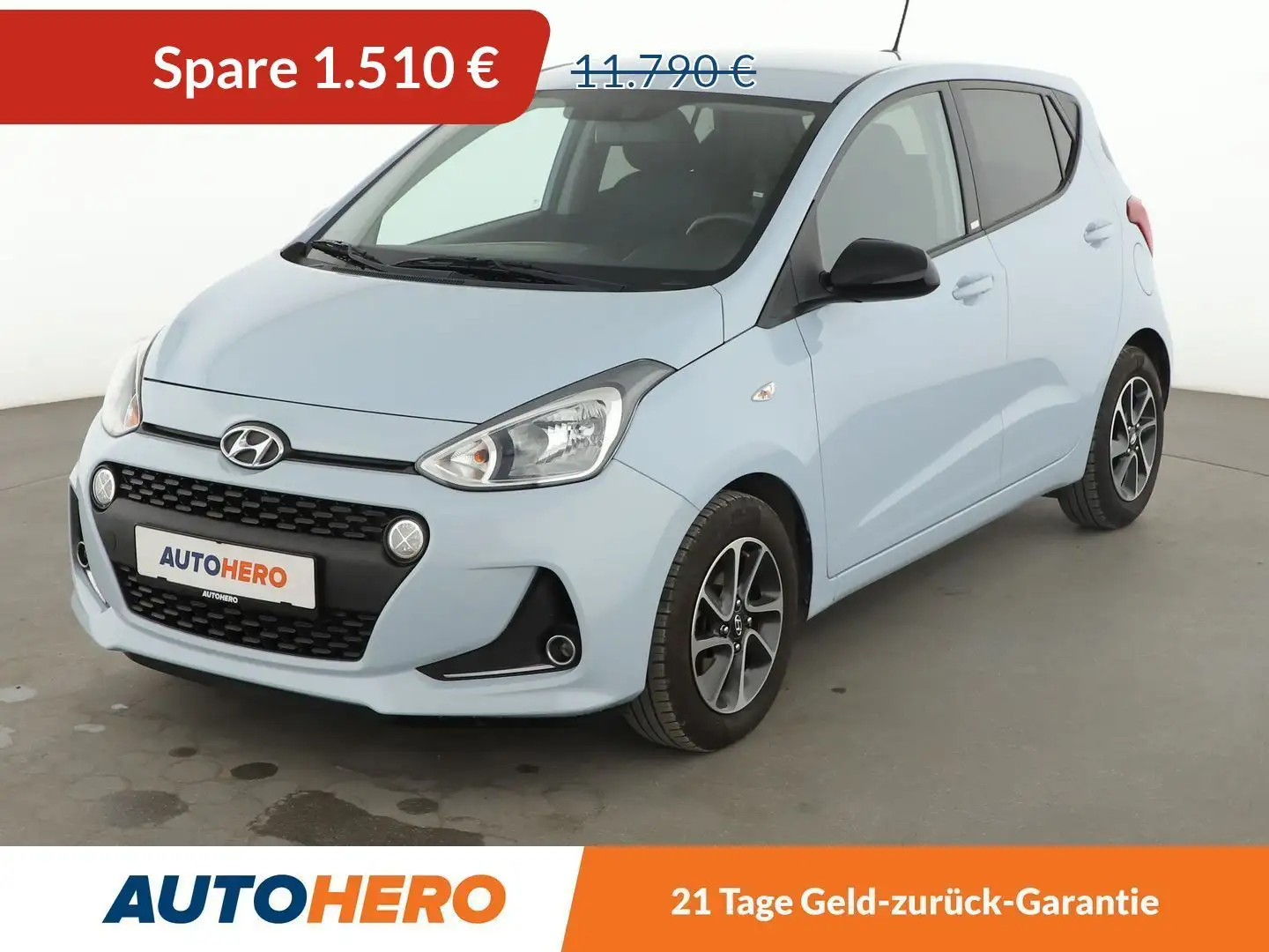 Hyundai i10 1.2 YES! *TEMPO*KLIMA*GARANTIE* Bleu - 1