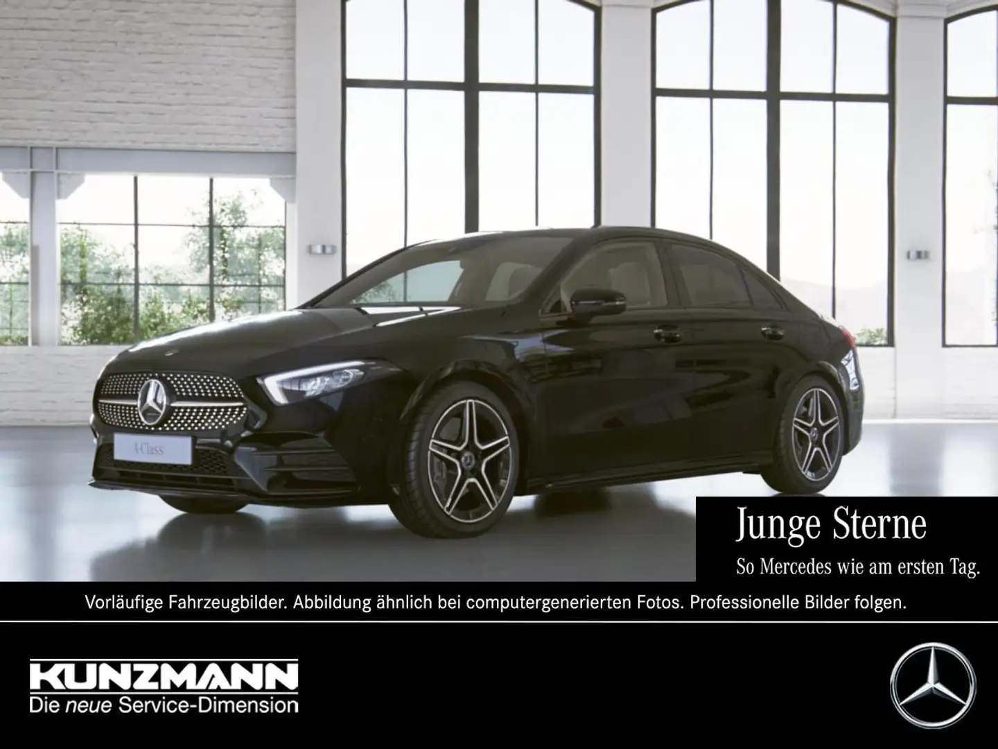 Mercedes-Benz A 250 e Limousine AMG Night MBUXNavi+ Parkassist Schwarz - 1