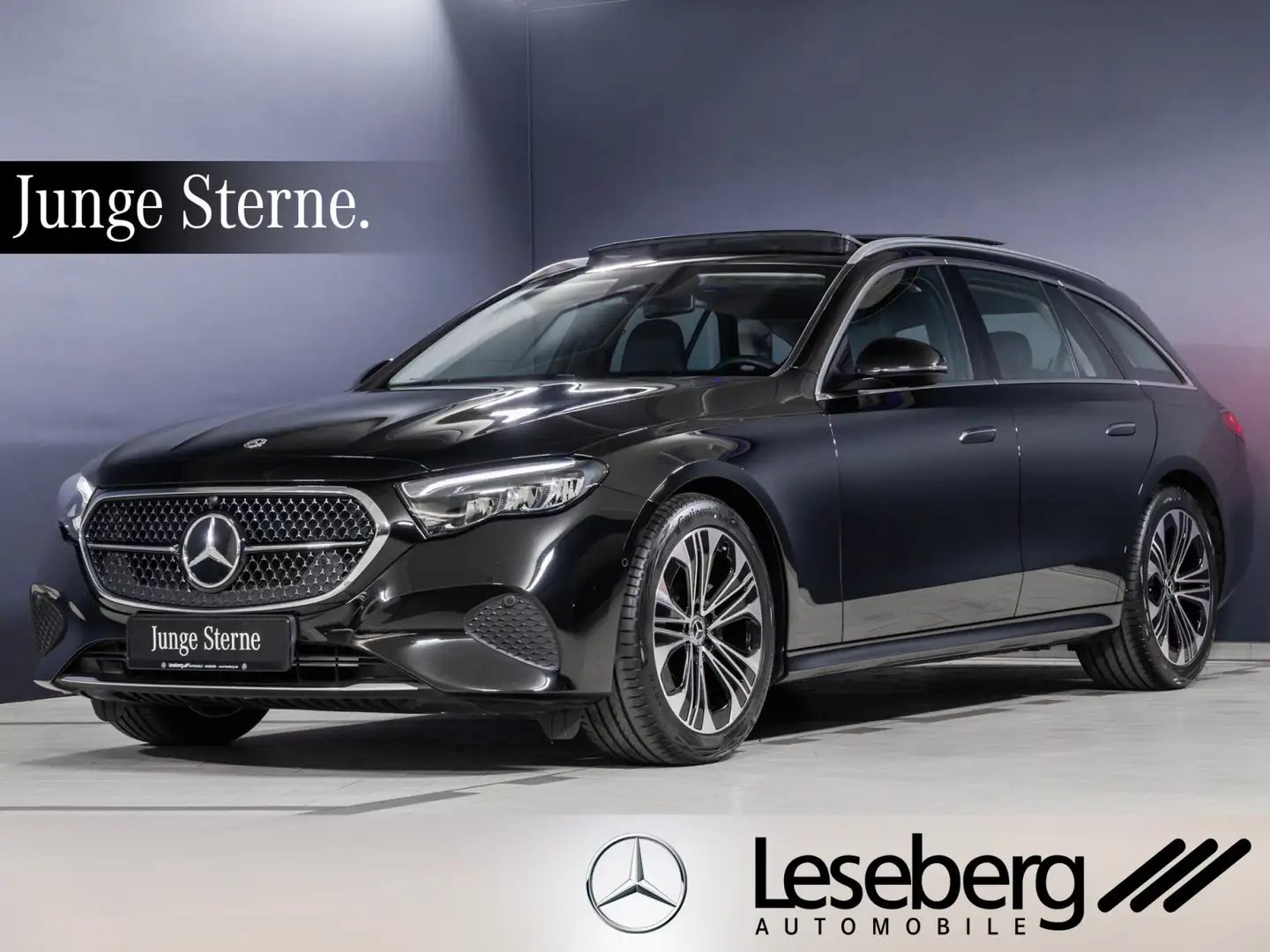 Mercedes-Benz E 200 E 200 T Avantgarde LED/Pano/Distronic/Kamera/DAB Schwarz - 1
