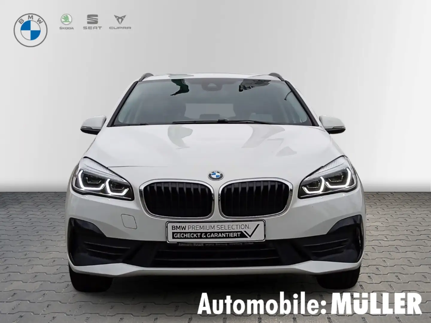 BMW 225 Active Tourer xe Plugin Hybrid Advantage  Navi LED Weiß - 2