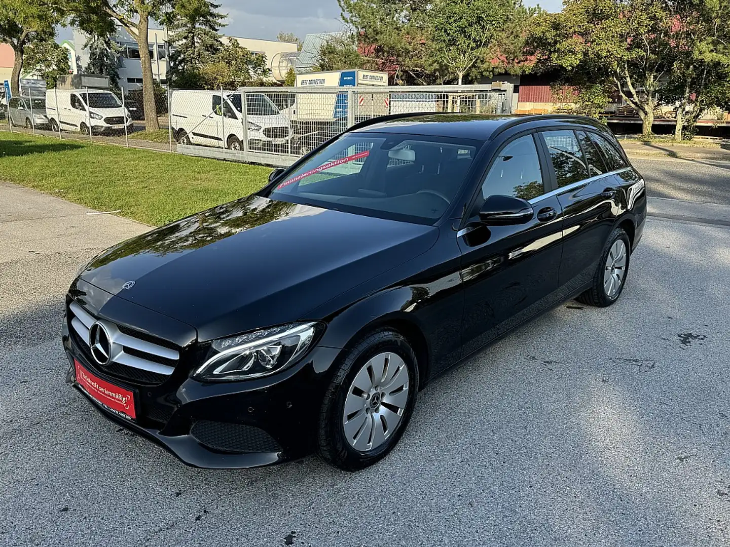 Mercedes-Benz C 200 T BlueTEC A-Edition Plus Aut. / NAVI / LED / Noir - 2