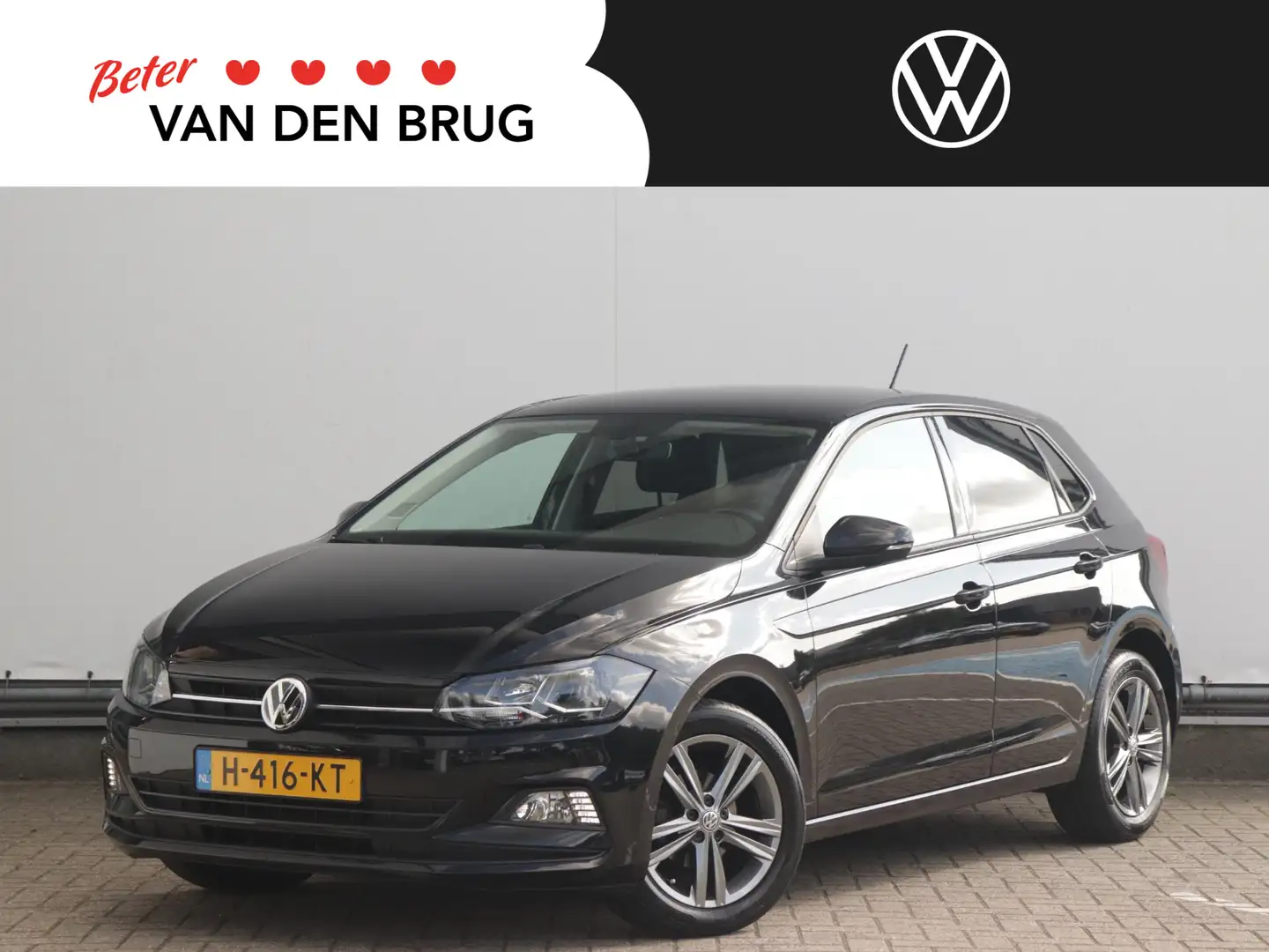 Volkswagen Polo 1.0 MPI Comfortline | Cruise Control | Carplay & A Zwart - 1