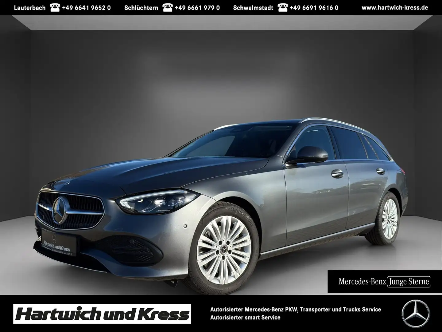 Mercedes-Benz C 220 C 220 d T Avantgarde 4Matic+Memory+Totwinkel+Kamer Gris - 1
