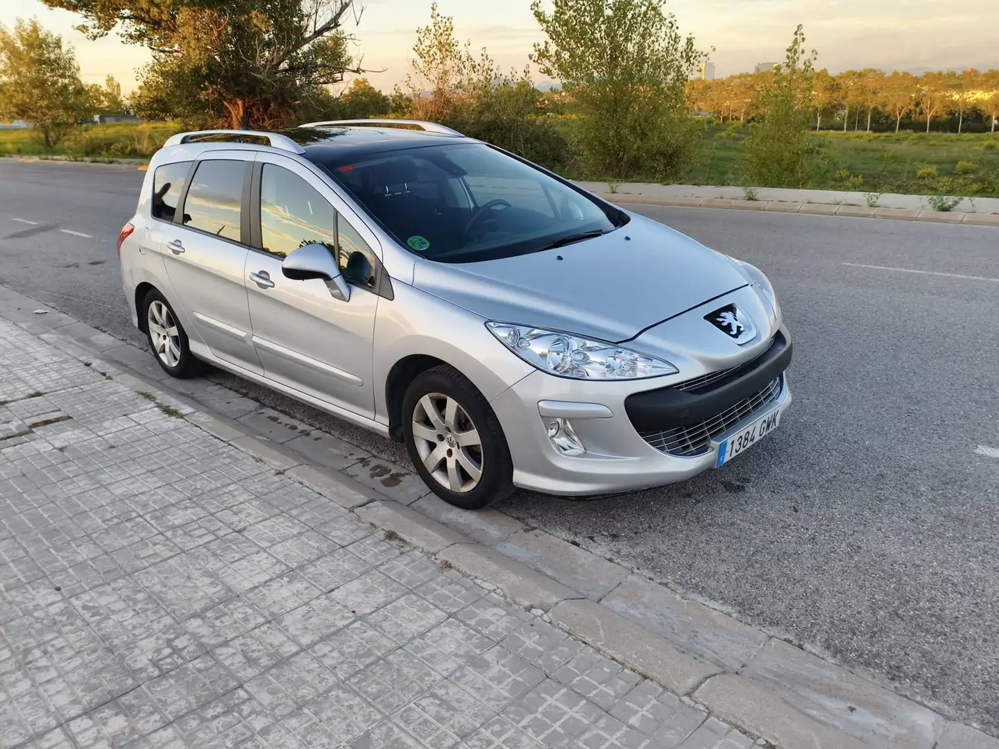 Peugeot 308 308 SW 1.6 VTi Sport Sport Plateado - 2