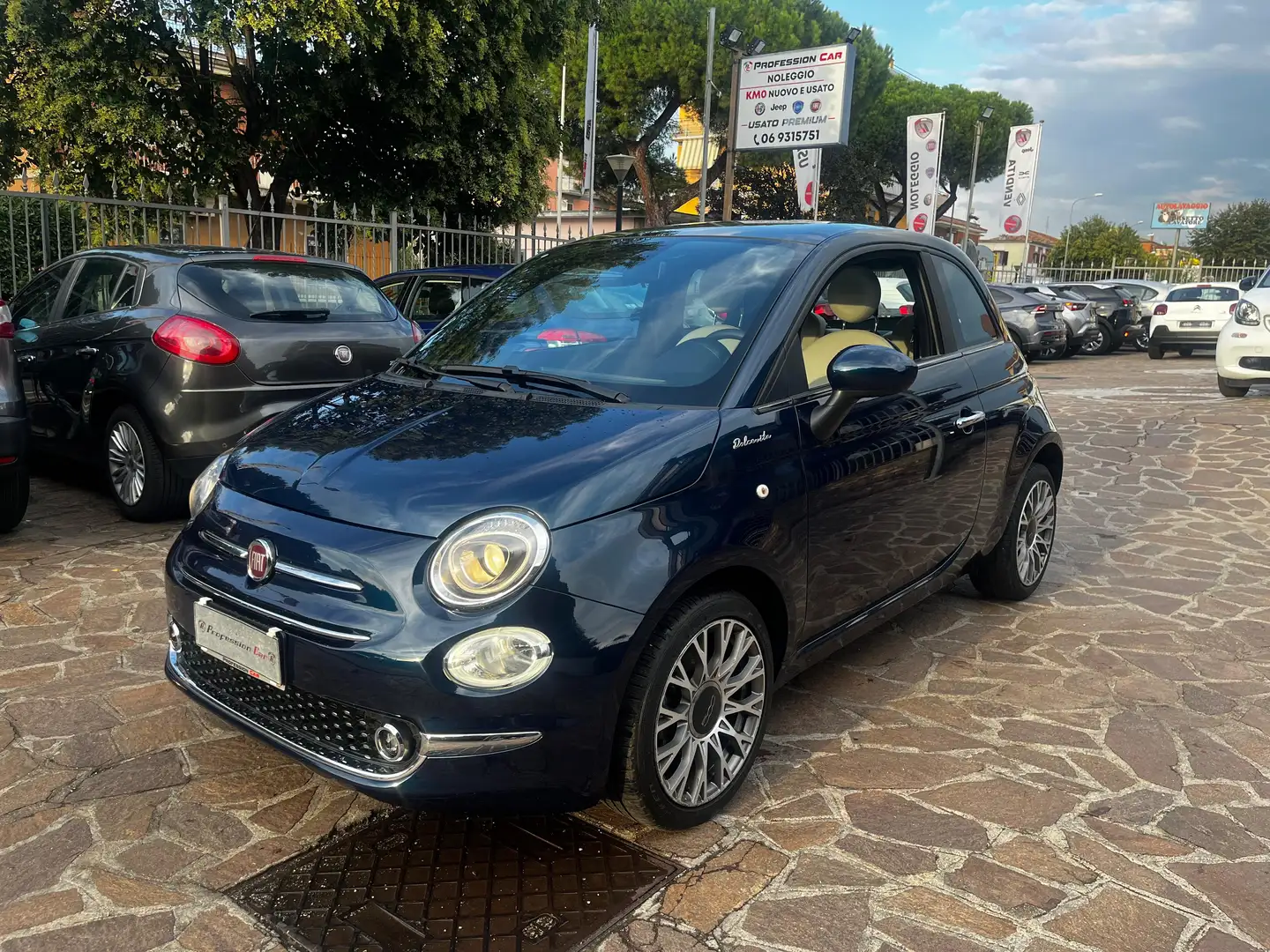 Fiat 500 500 1.0 hybrid Dolcevita 70cv Bleu - 1