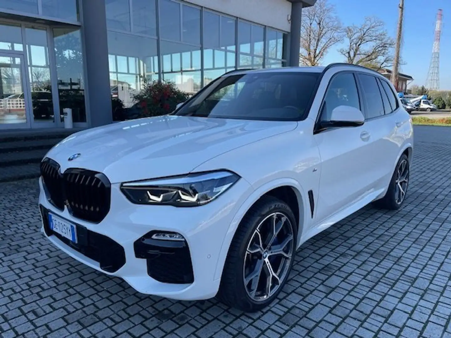 BMW X5 Xdrive25d Msport auto CERCHI 21/SERVICE BMW Blanco - 2