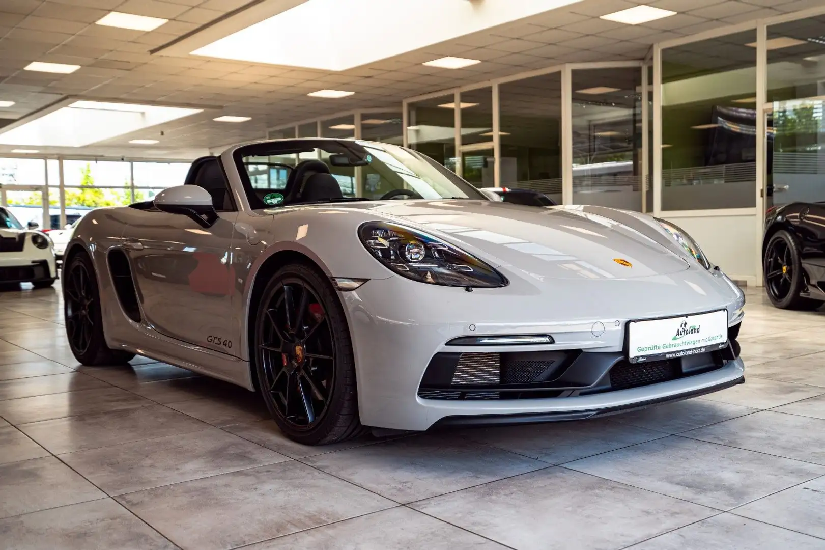 Porsche 718 Boxster GTS 4.0*BOSE*KLAPPENAUSPUFF*GARANTIE Gris - 1