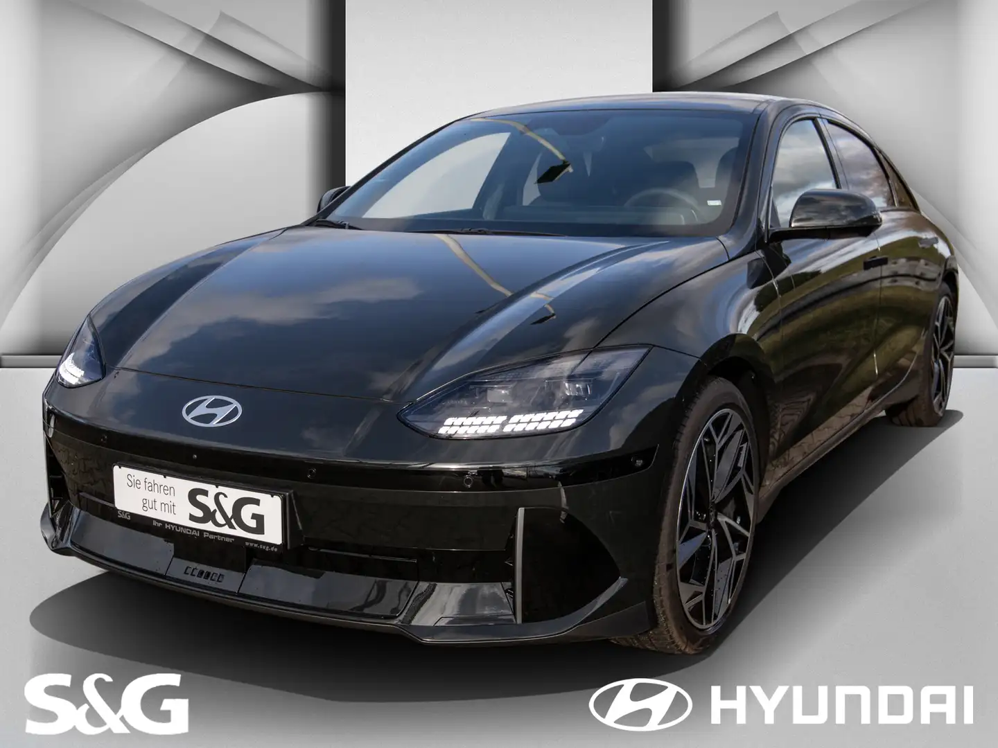 Hyundai IONIQ 6 Allrad+LEDER+EL.SITZE+HEAD-UP+MATRIX-LED Verde - 1