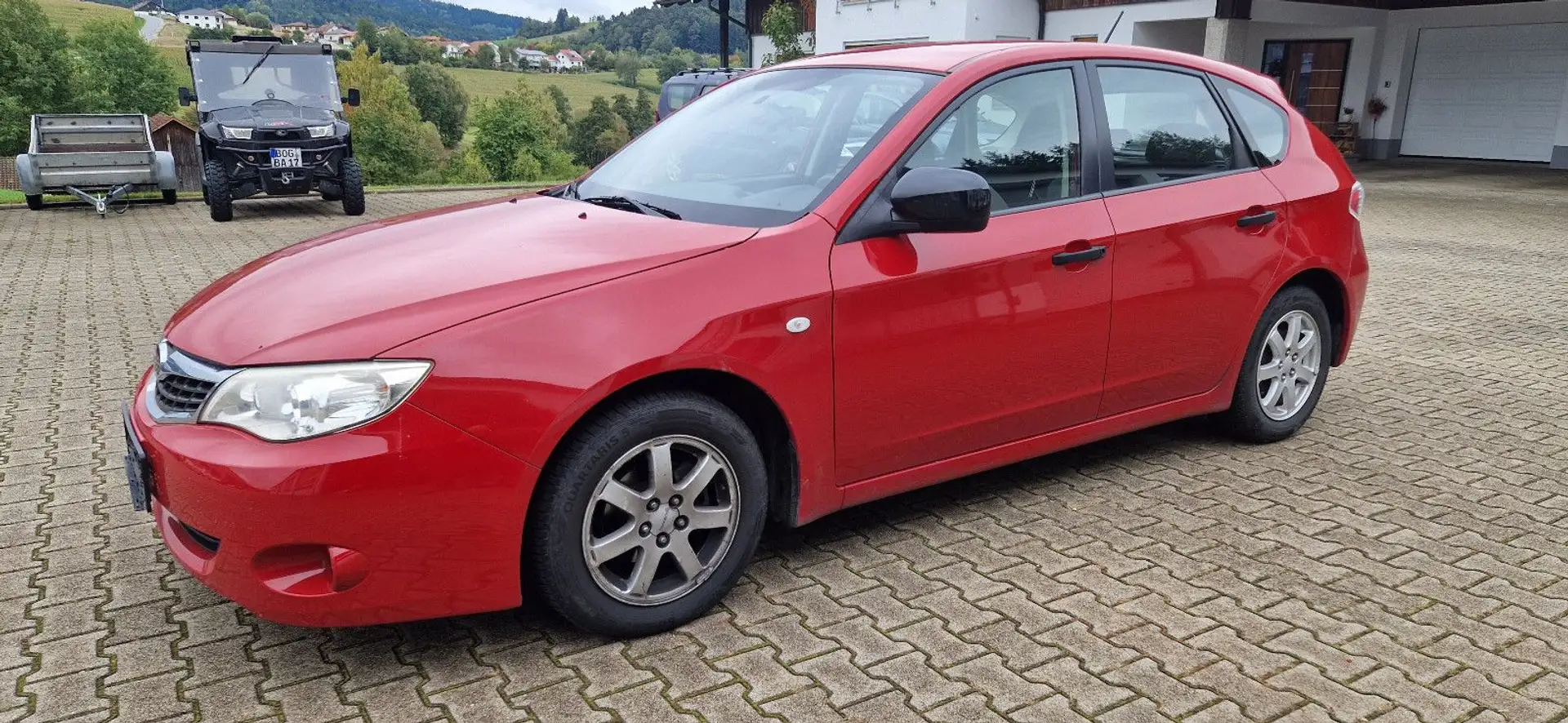 Subaru Impreza Active 2WD Gasanlage Rot - 1