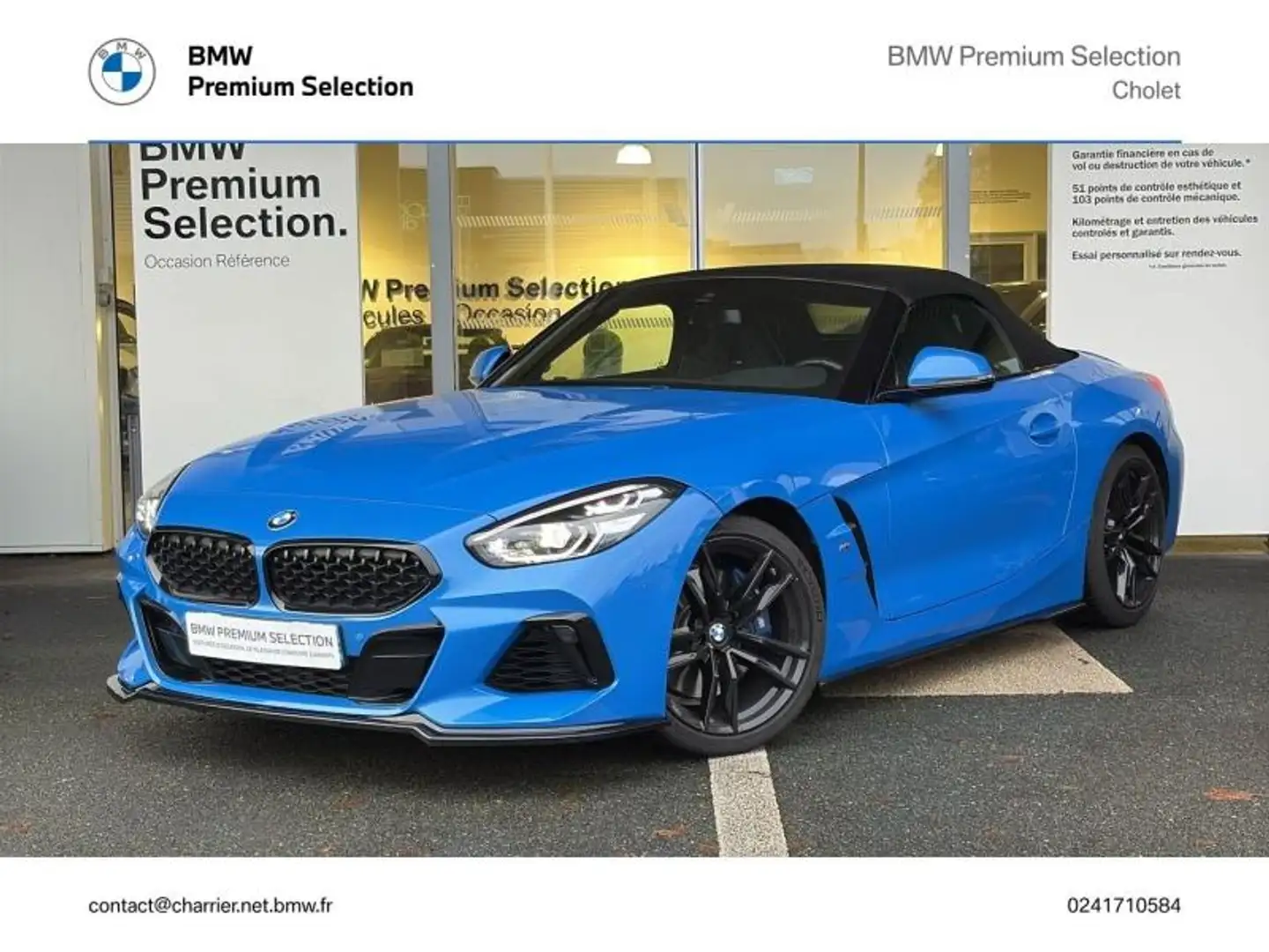 BMW Z4 M40iA 340ch M Performance 168g Bleu - 2