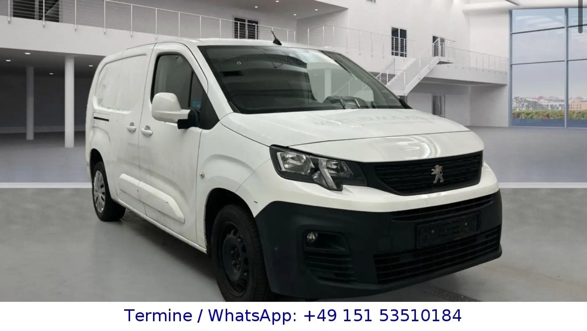 Peugeot Partner Asphalt L2/STHZ/KAMERA/AHK/TÜV NEU Blanc - 2