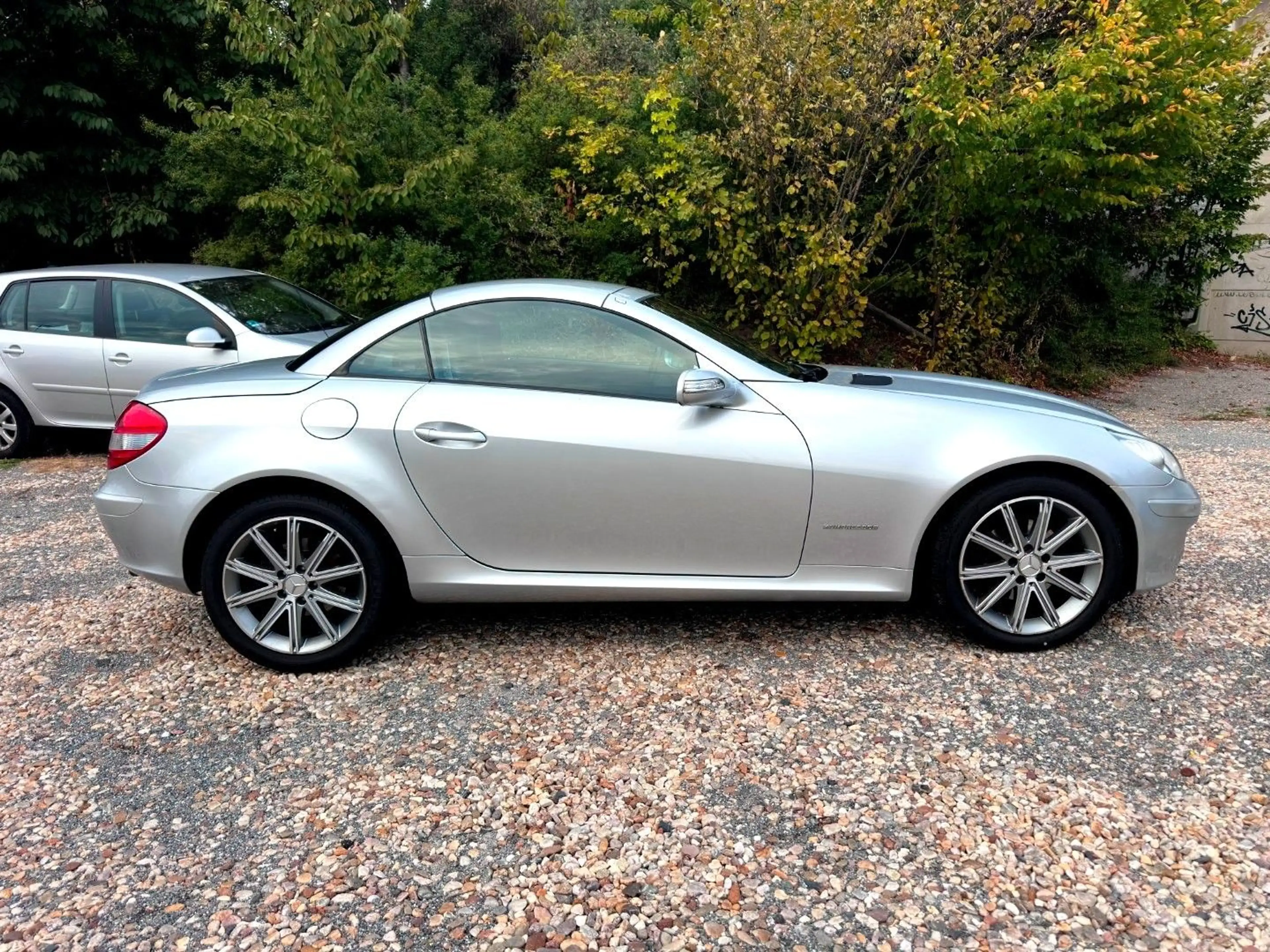Mercedes-Benz SLK 200 + Cabrio + Automatik + Leder + PDC — photo 9