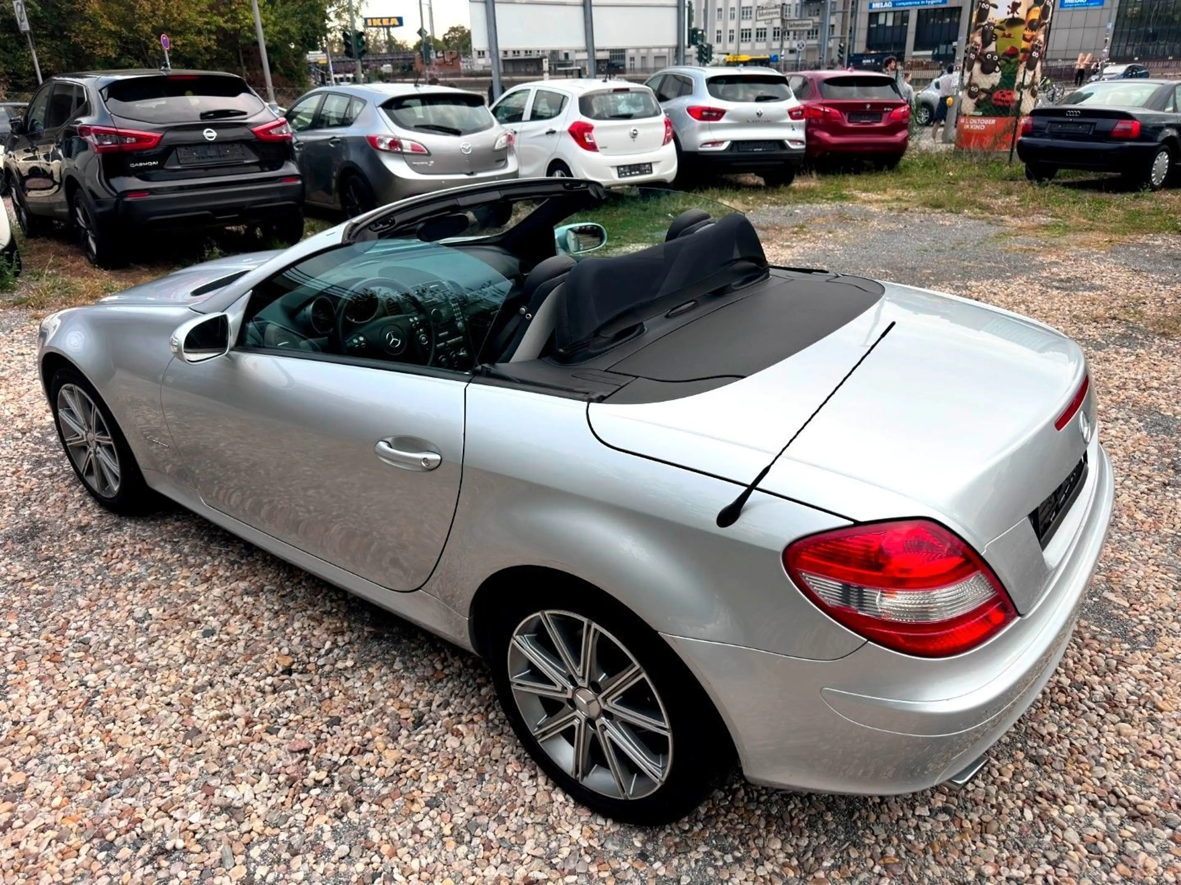 Mercedes-Benz SLK 200 + Cabrio + Automatik + Leder + PDC — photo 13