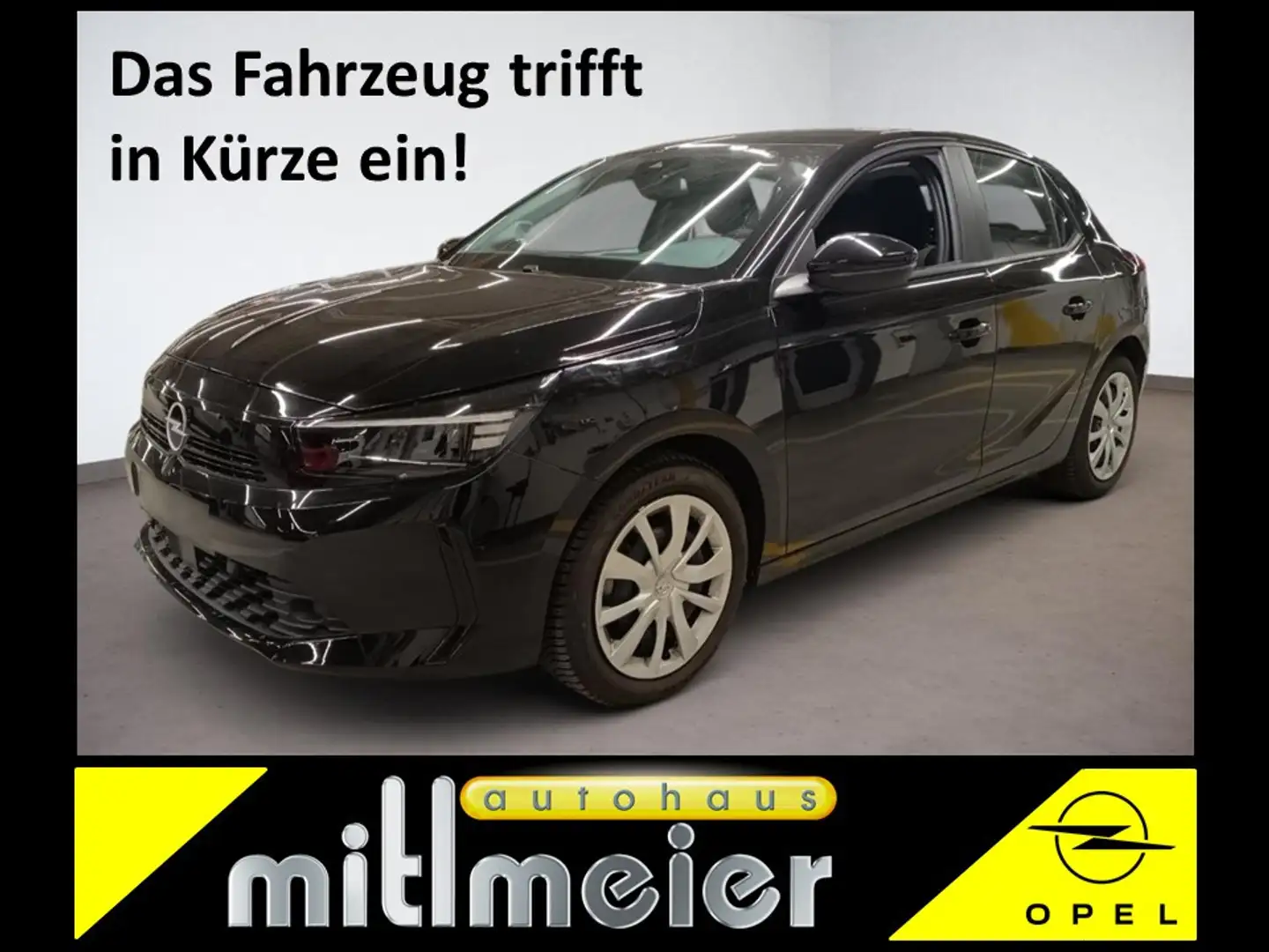 Opel Corsa Facelift 1.2T KLIMA LED DAB+ SHZ LHZ PDC Noir - 1