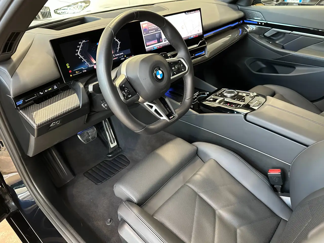 BMW 520 d Touring 48V xdrive MSport Pro-20"-Tetto-FULL-IVA, миниатюра 9
