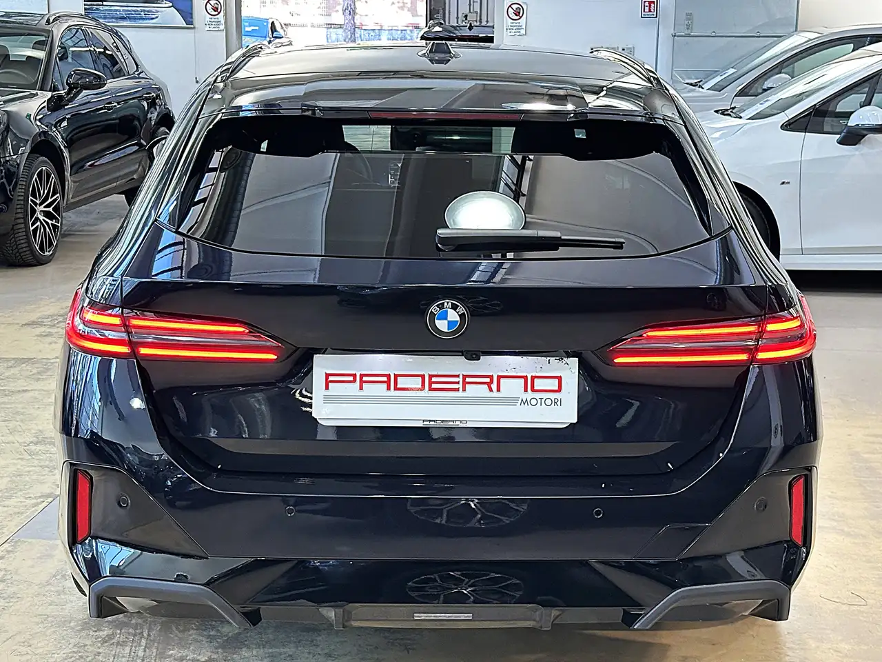 BMW 520 d Touring 48V xdrive MSport Pro-20"-Tetto-FULL-IVA, миниатюра 7