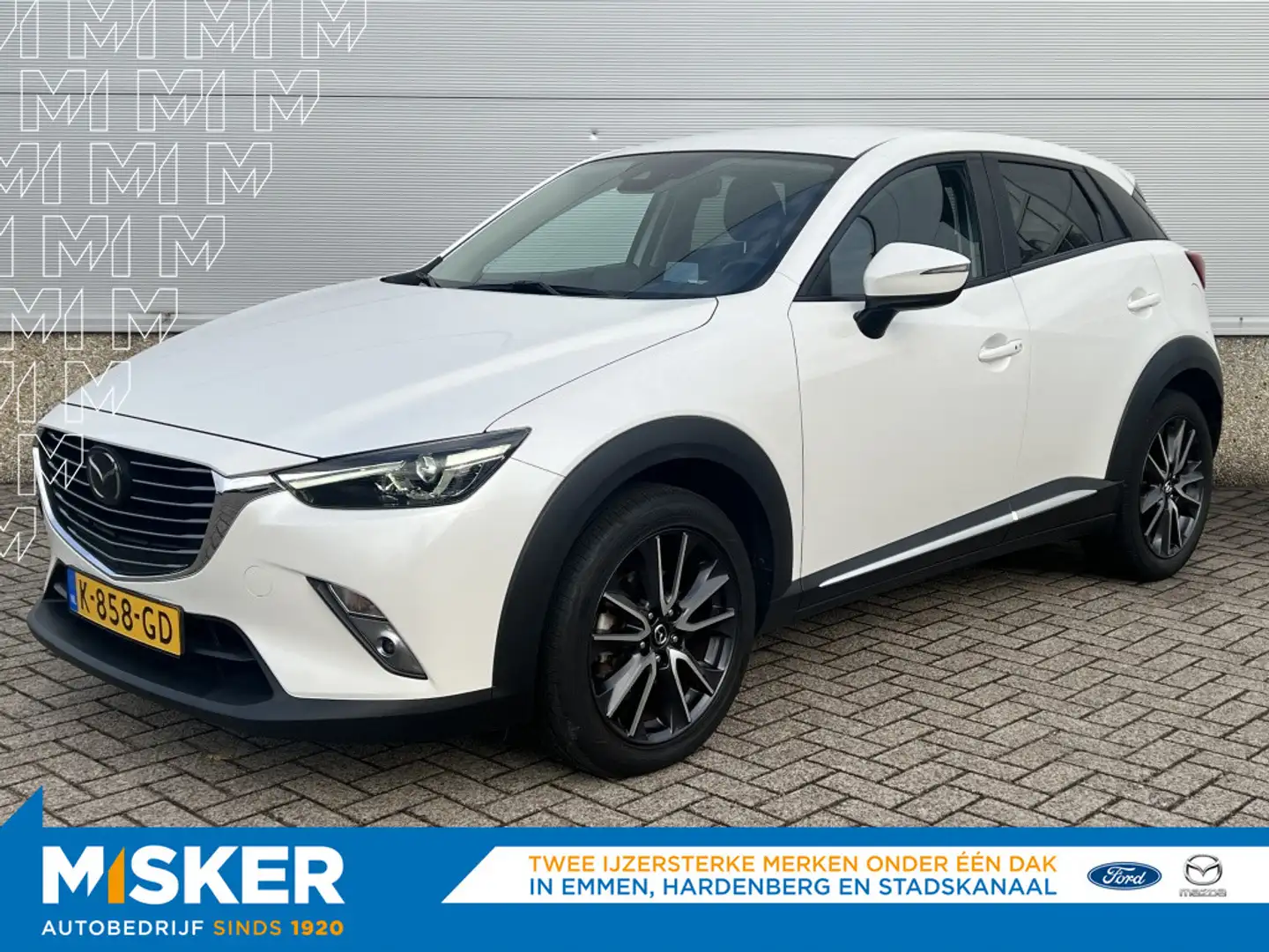 Mazda CX-3 GT-M/AUTOMAAT/2L.122PK Blanco - 1