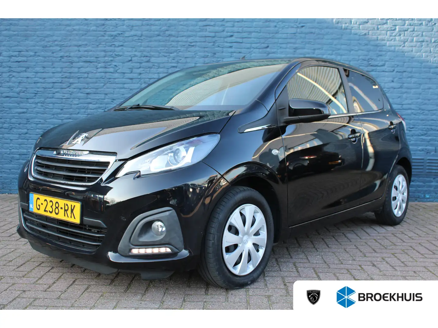 Peugeot 108 1.0 e-VTi Active | Airconditioning | Bluetooth | L Zwart - 1