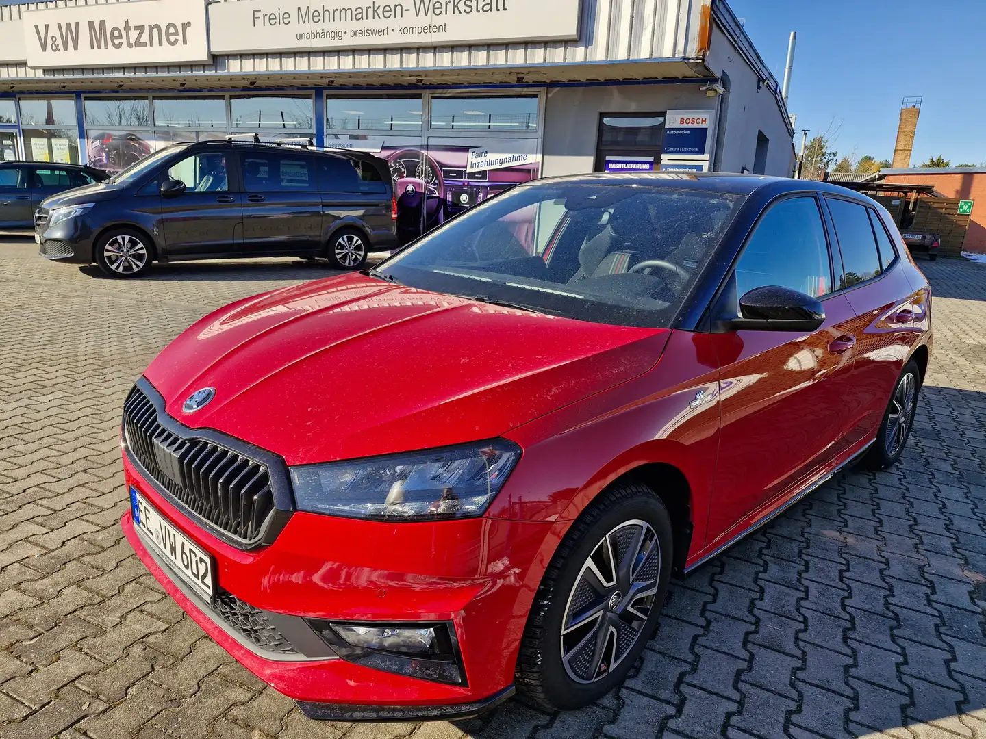 Skoda Fabia Monte Carlo Rot - 1