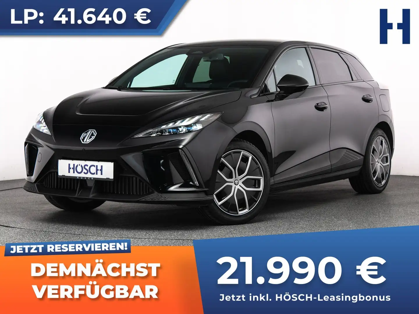 MG MG4 64kWh Luxury WENIG KM TOP-ANGEBOT -47% Schwarz - 1