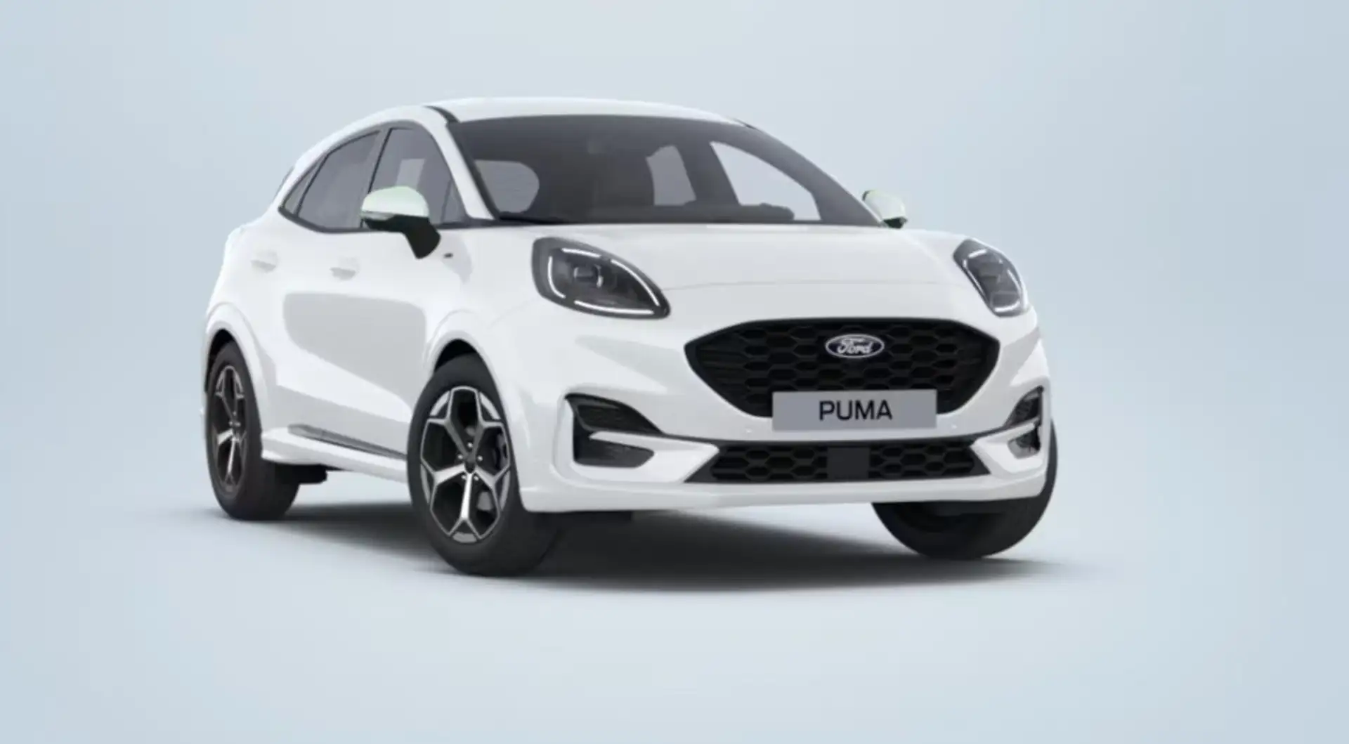Ford Puma ST-Line Automatik Weiß - 1