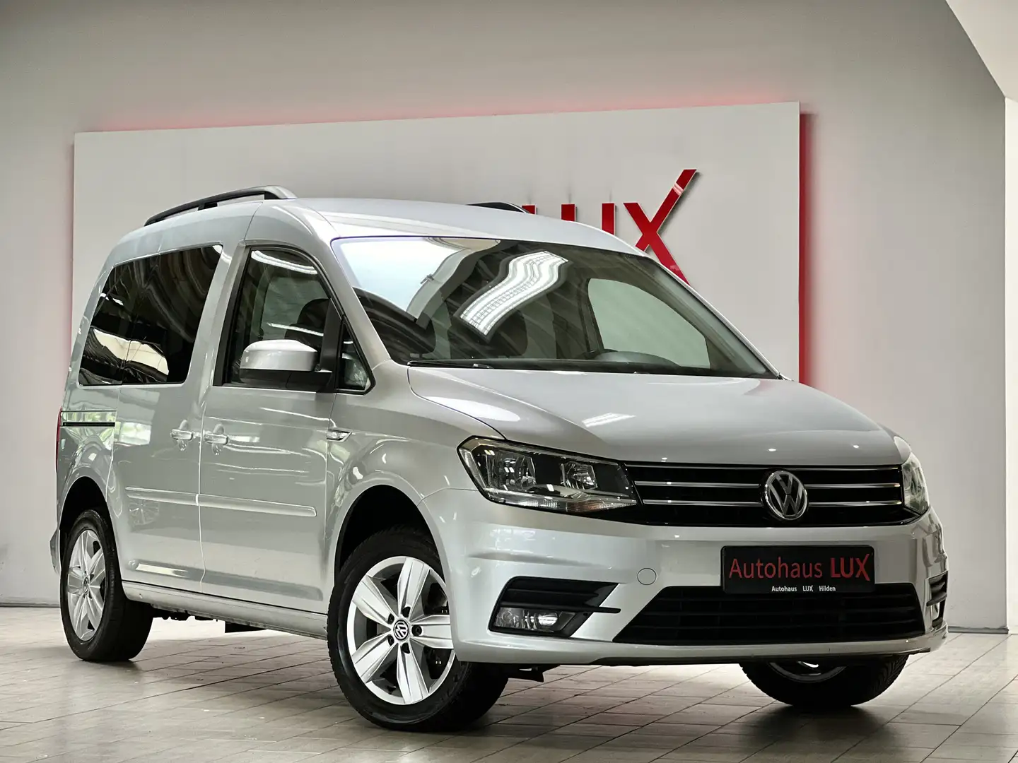 Volkswagen Caddy PKW 1.4TSI*FACELIFT*2 x SCHEIEBETÜR*1.HAND Argent - 1