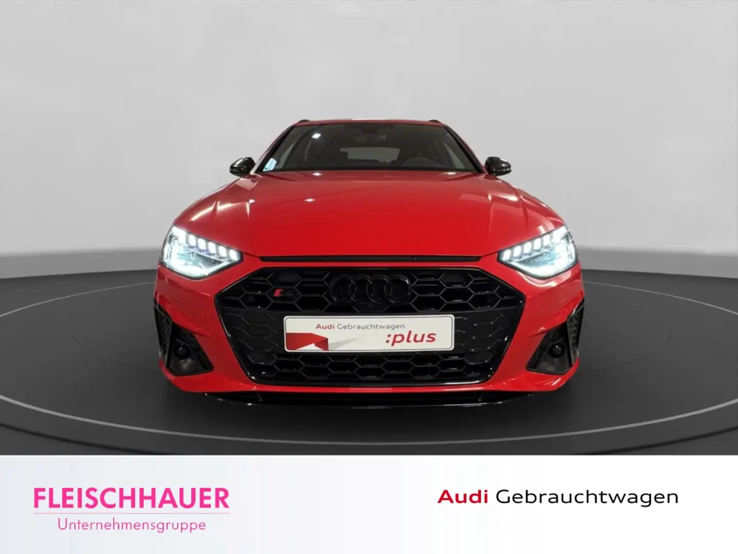 Audi S4 Avant 3.0 TDI qu. Matrix+AHK+Pano+Black+19''+Navi+ Rot - 2