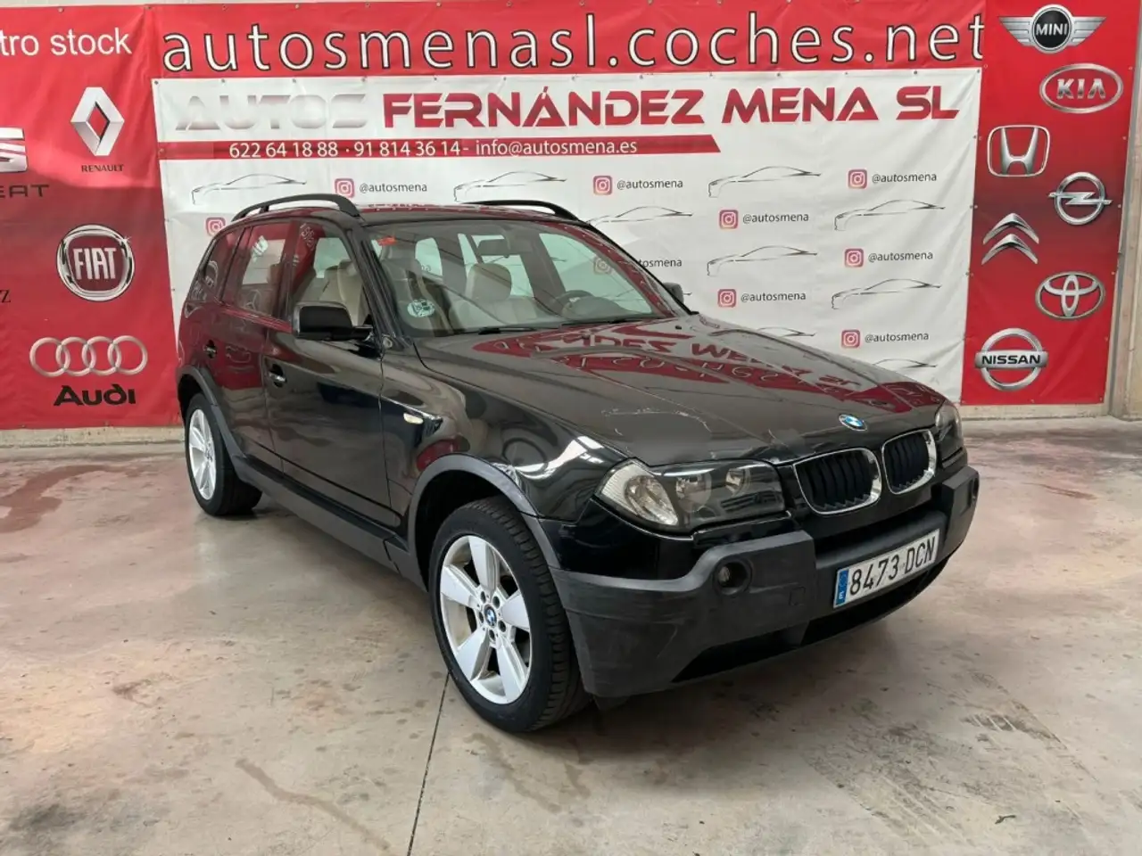 BMW X3 SUV/4x4/Pick-up in Zwart tweedehands in Parla voor € 6.000,-