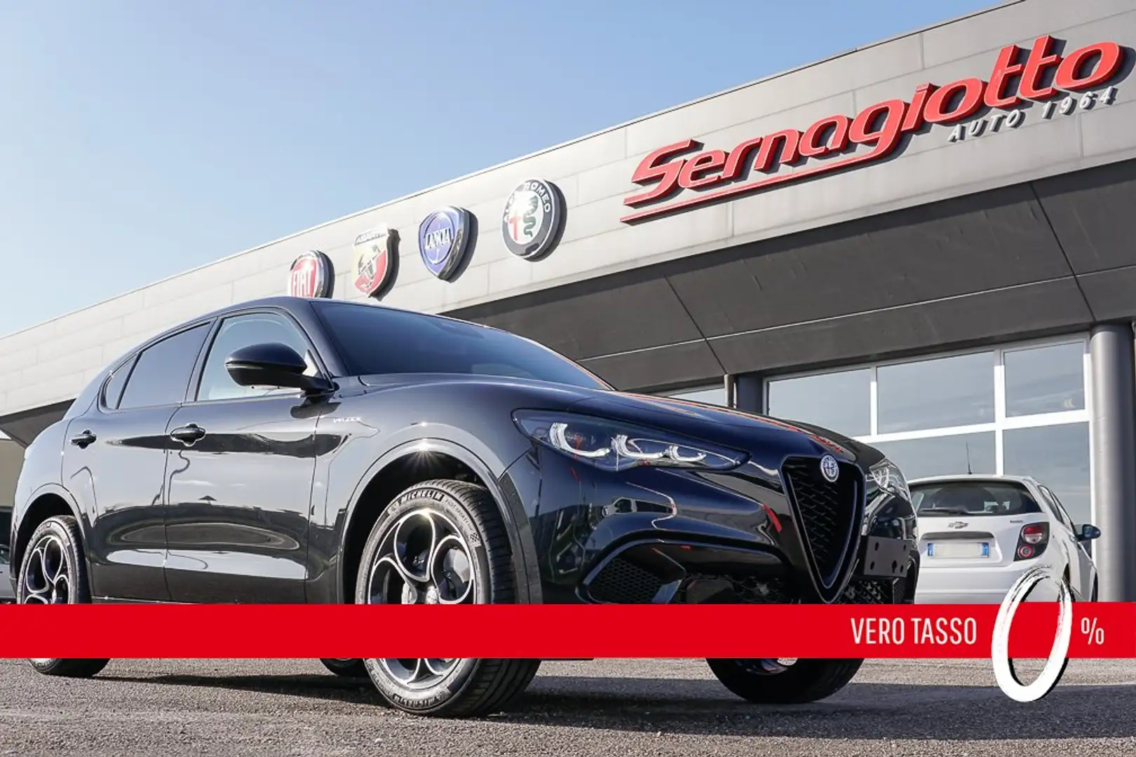 Alfa Romeo Stelvio 2.0 280cv Veloce Q4 | Full-LED | ACC | HANDS FREE Nero - 1