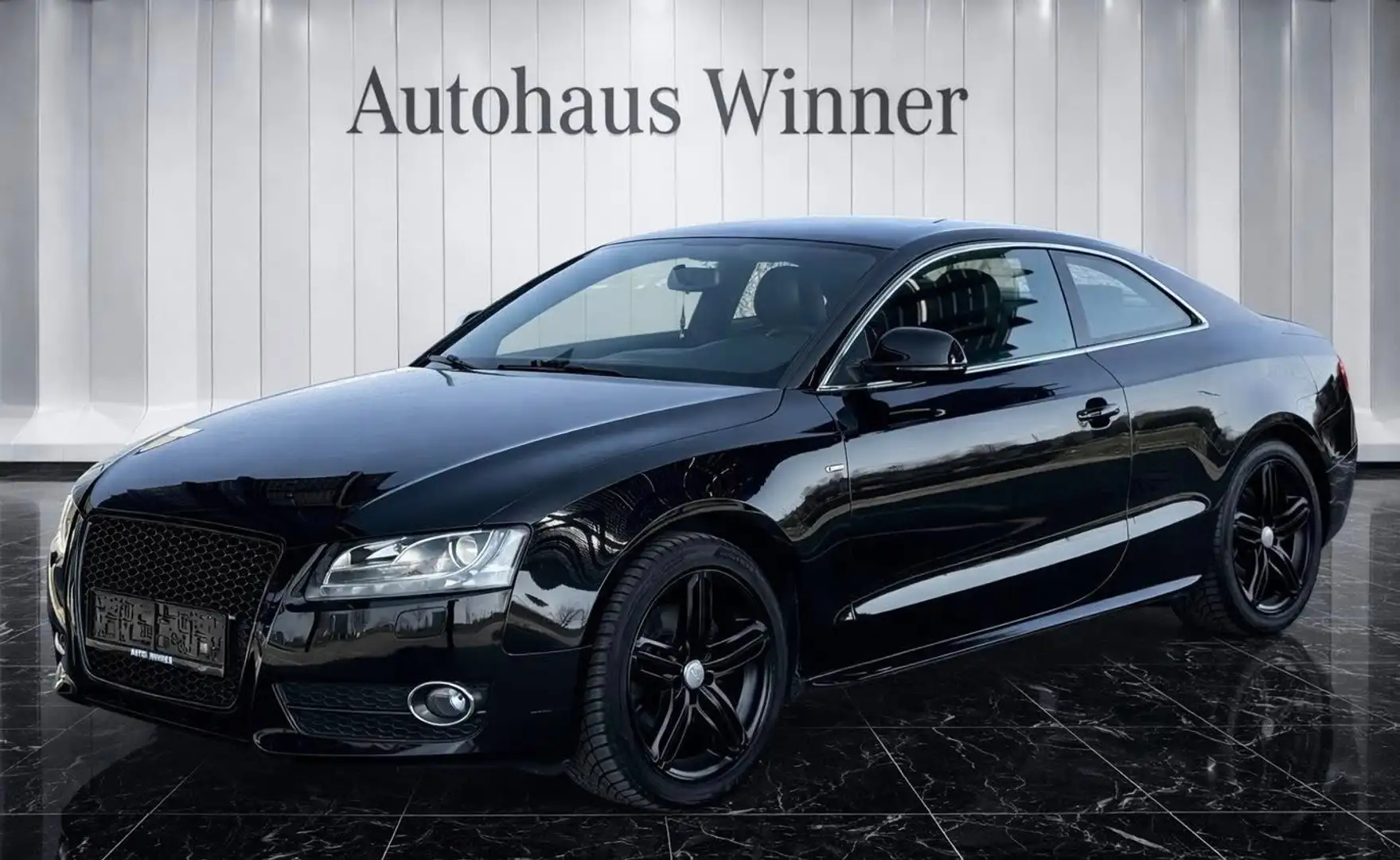 Audi A5 1.8 TFSI Coupe S-Line Pickerl bis 2/2027 Black Schwarz - 1