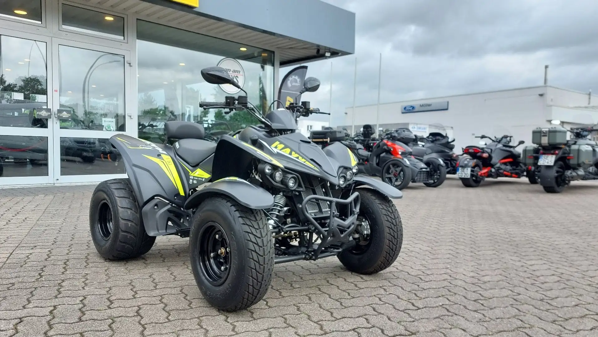 Kymco Maxxer 300 Supermoto SM  LOF 1.Hand 1.135 km Schwarz - 2