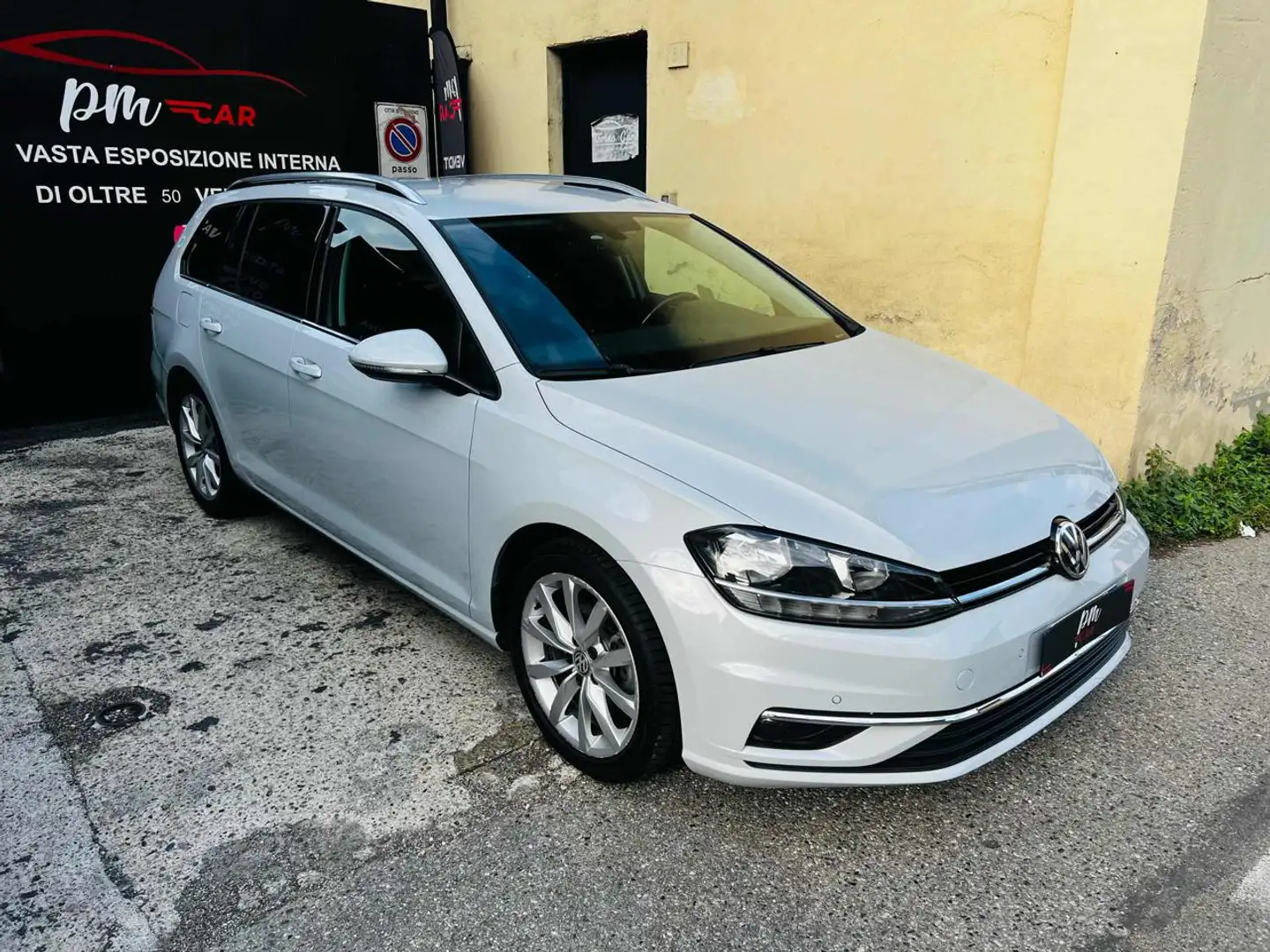 Volkswagen Golf Variant 1.6 TDI 115 CV DSG Executive BlueMotion Tech. Blanc - 2