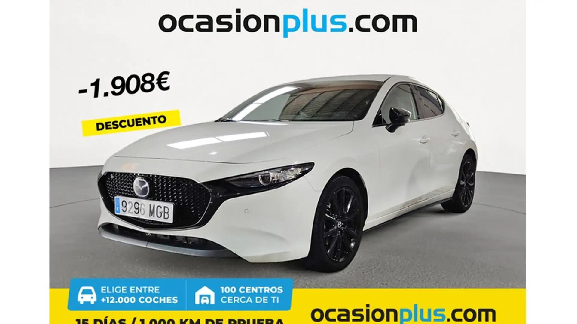 Mazda 3 2.0 e-Skyactiv-G Homura 90kW Blanco - 1