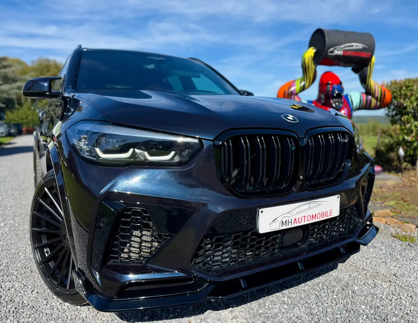 BMW X5 M 4.4 V8 M UTILITAIRE TVA 57768€ NETTO Blau - 2