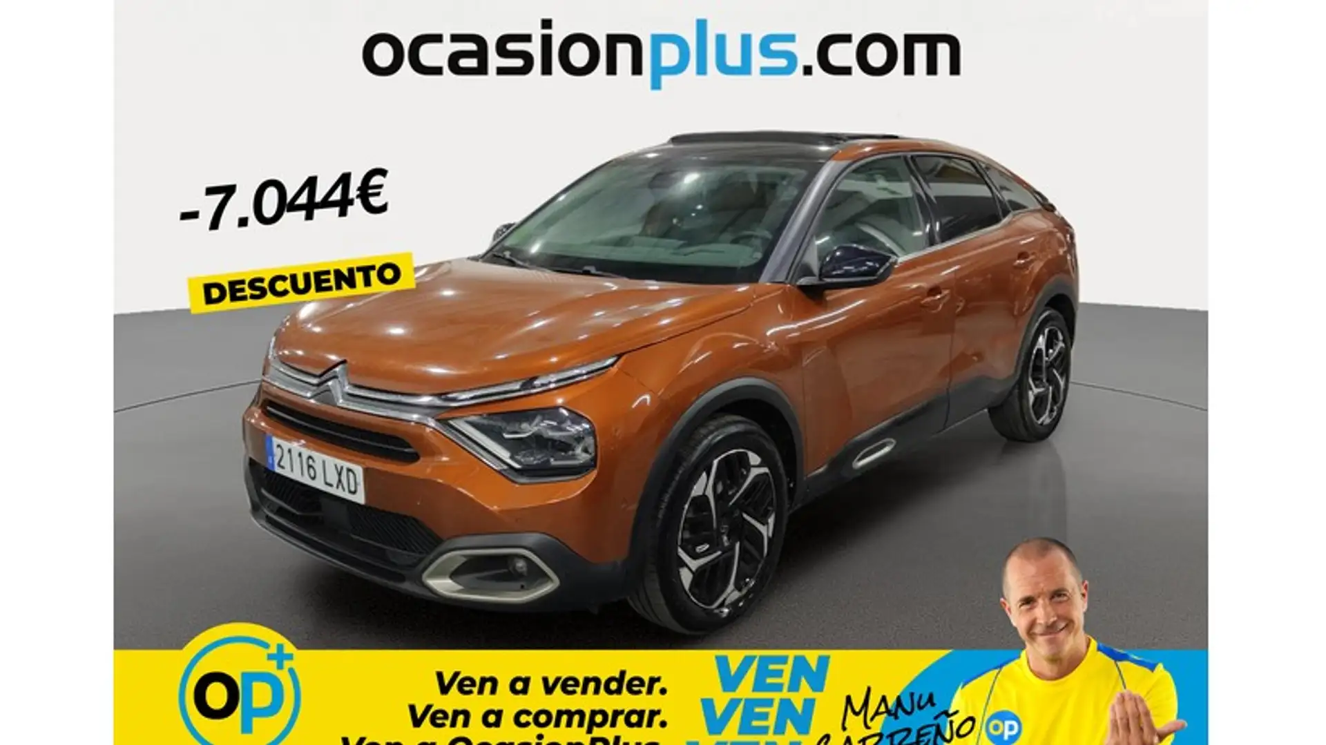 Citroen C4 1.5 BlueHDI S&S Shine EAT8 130 Naranja - 1