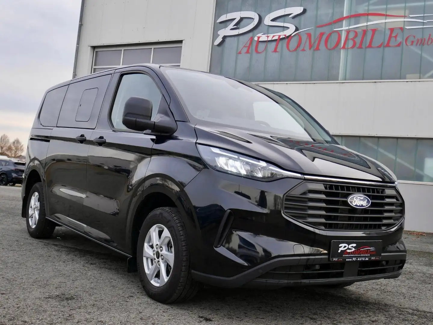 Ford Transit Custom L1 Trend+8-Sitzer+Kamera+Navi+LED Schwarz - 1