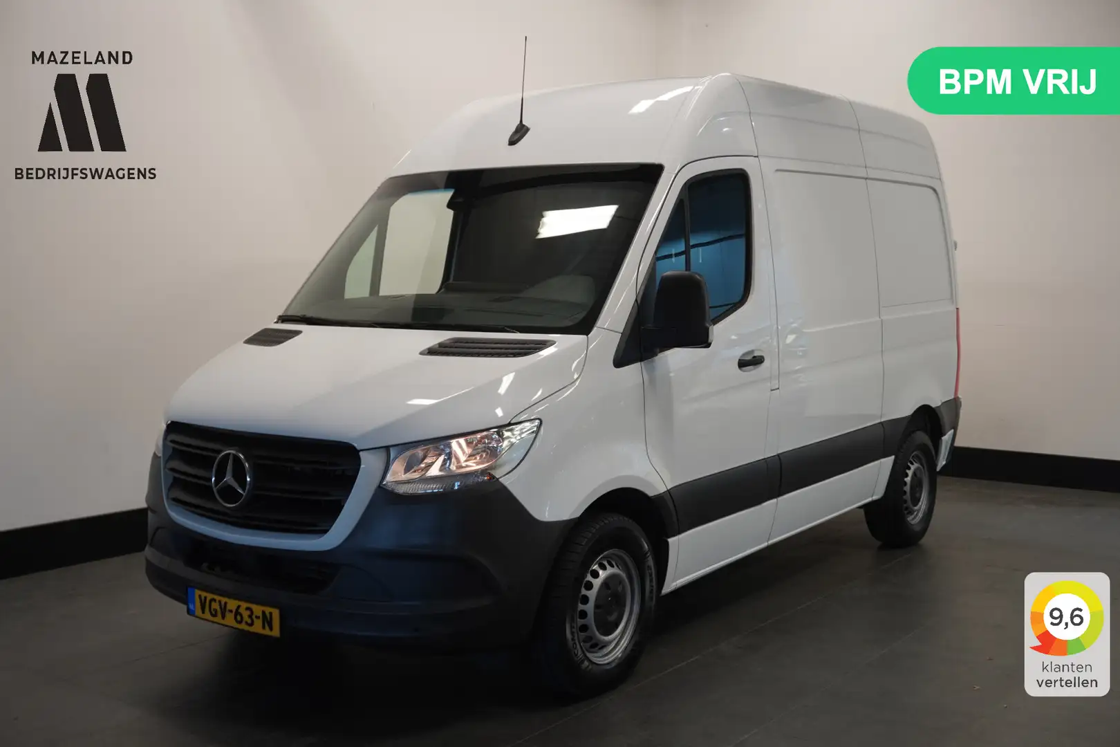 Mercedes-Benz Sprinter 211 2.2 CDI L1H2 Automaat EURO 6 - Airco - Navi - Blanc - 1